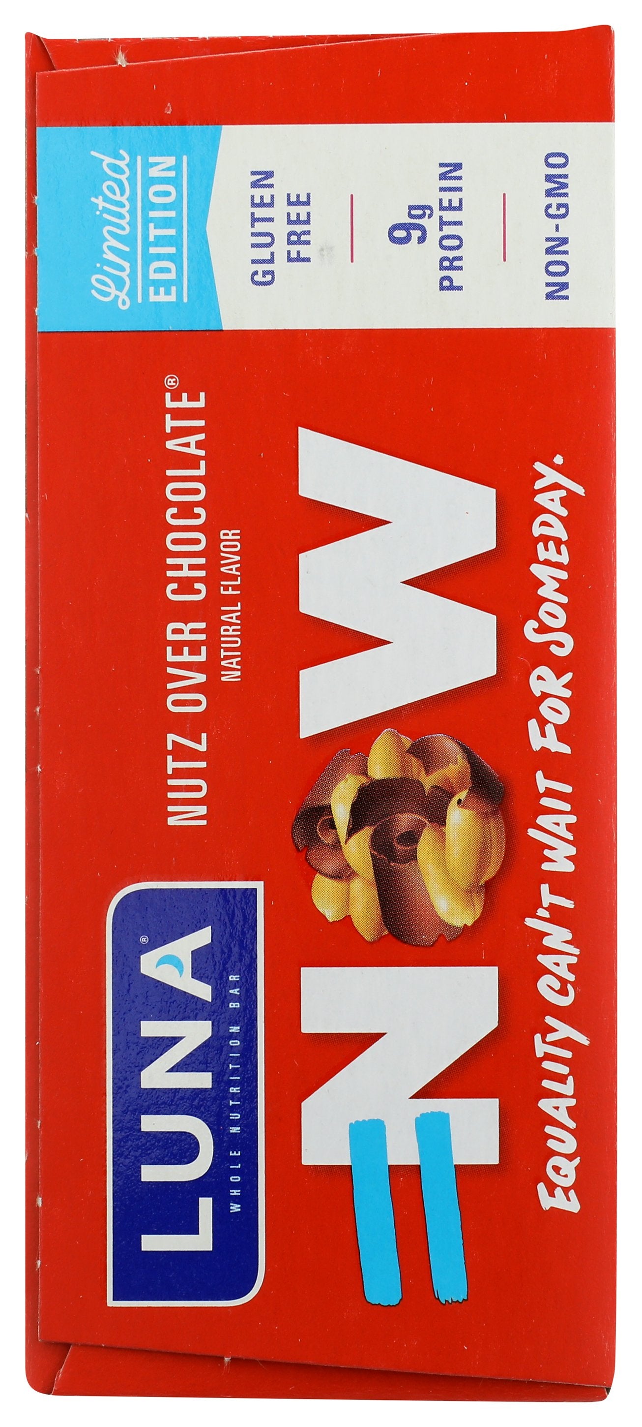 LUNA BAR CHOCOLATE NUTS 6 PK - Case of 6