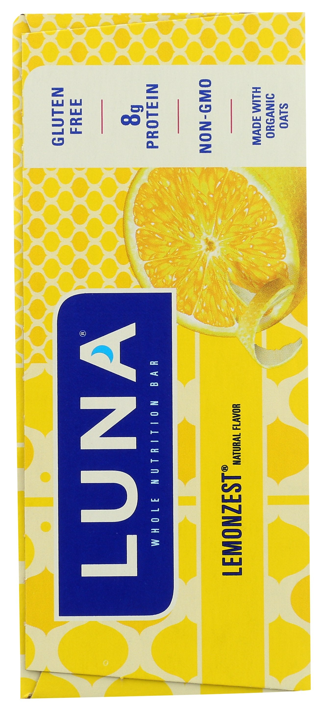 LUNA BAR LEMON ZEST - Case of 6