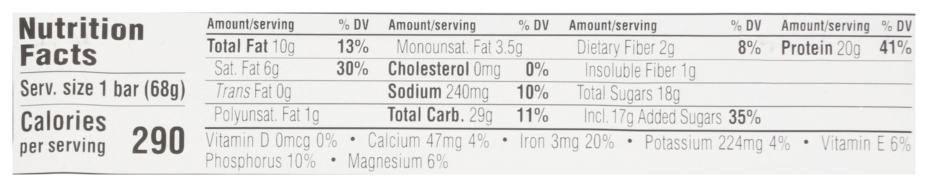 CLIF BUILDER BAR CHOC CHIP COOKIE DGH - Case of 12