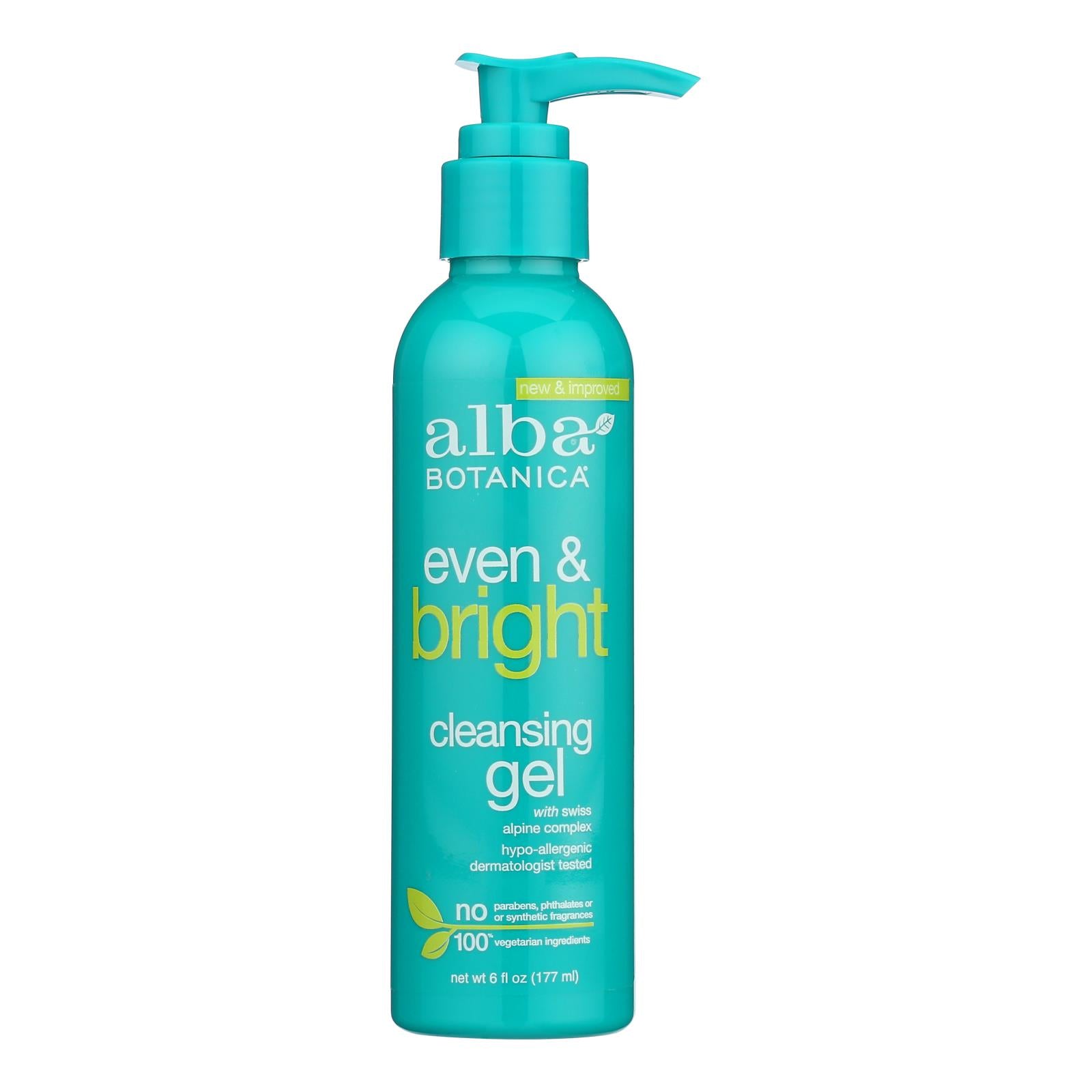 Alba Botanica - Natural Even Advanced Sea Mineral Cleansing Gel - 6 Fl Oz