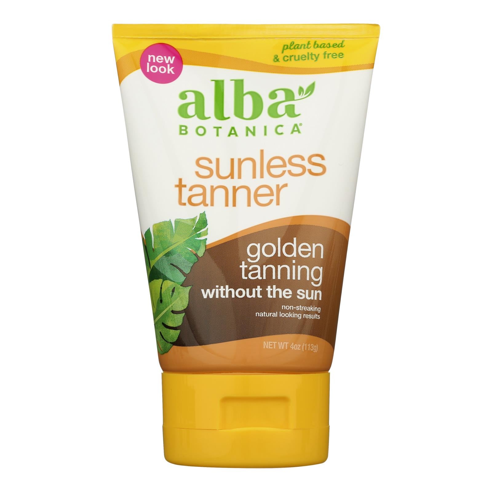 Alba Botanica - Very Emollient Sunless Golden Tanning Natural Formula - 4 Oz