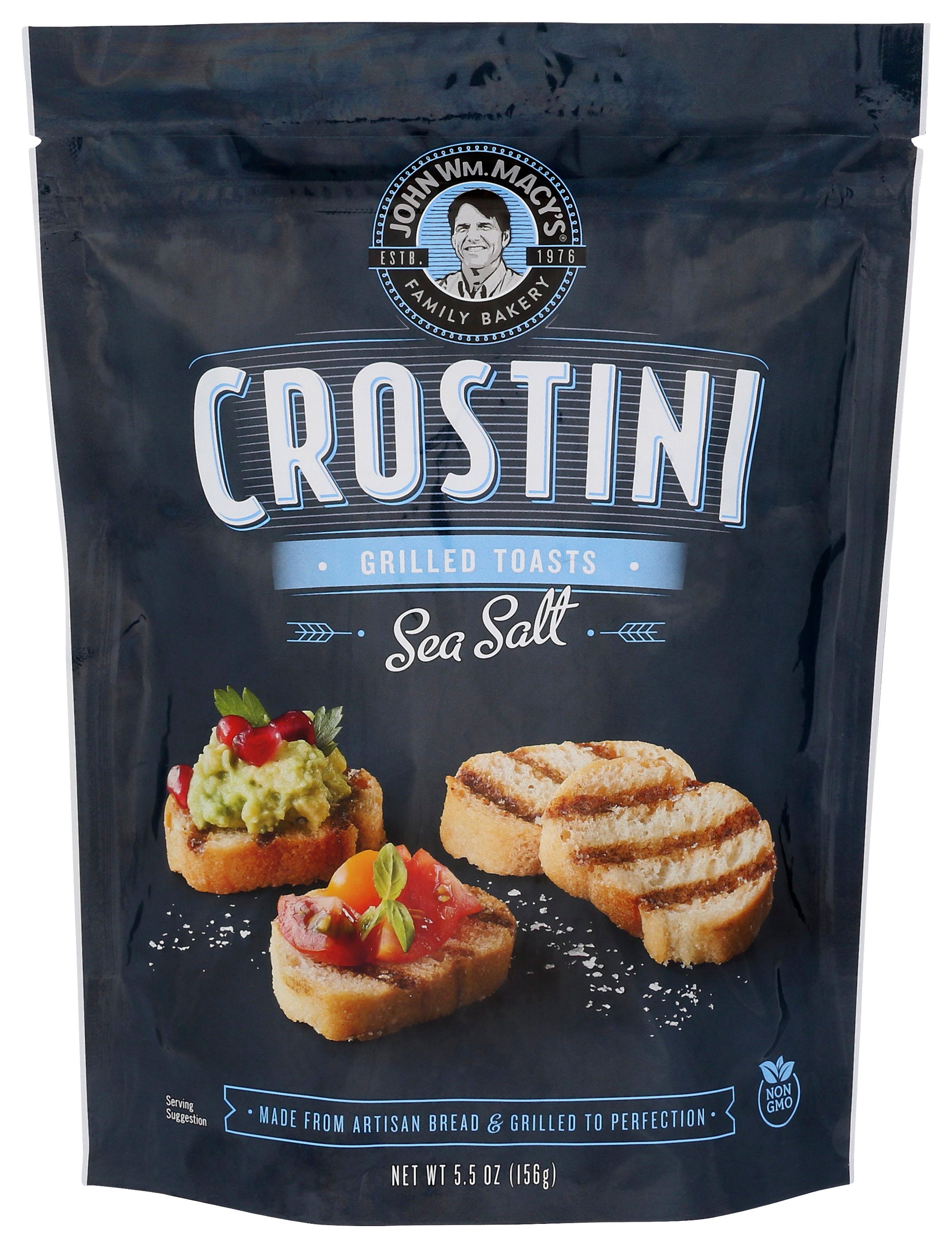 MACYS CROSTINI SEA SALT - Case of 9