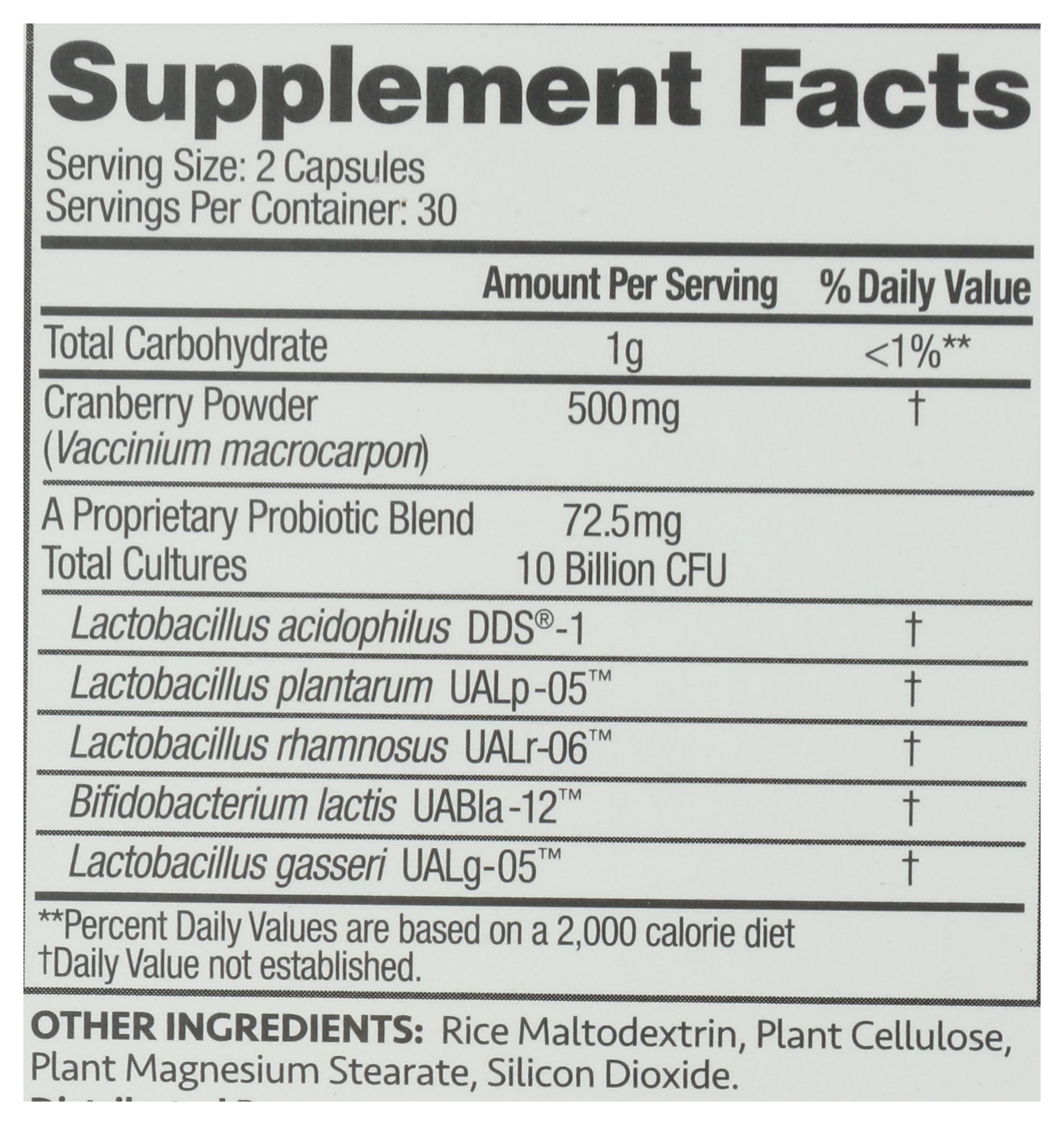 UP4 PROBIOTIC WMN 10BLLN CFU