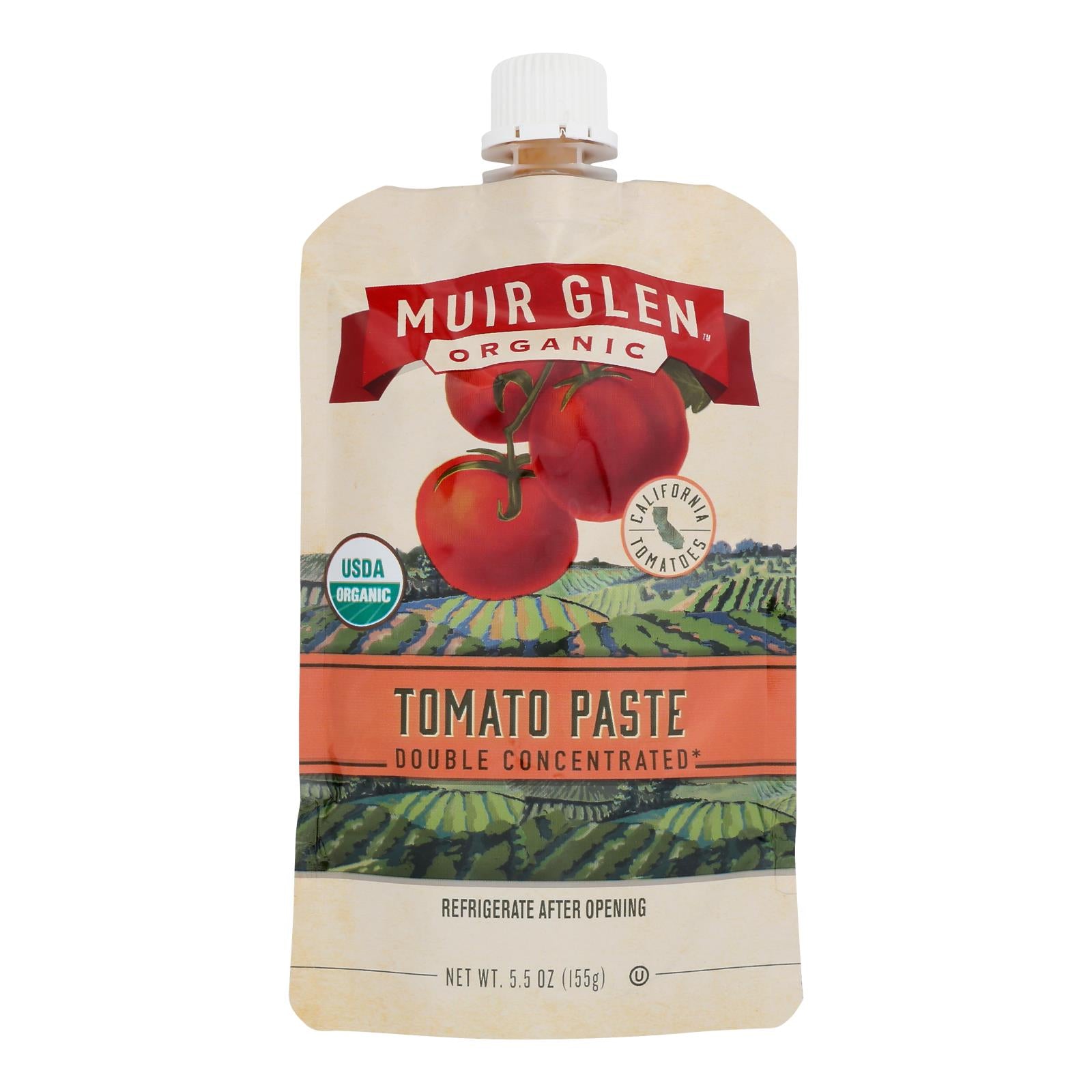 Muir Glen - Tomato Paste Double Conc - Case Of 8-5.5 Oz