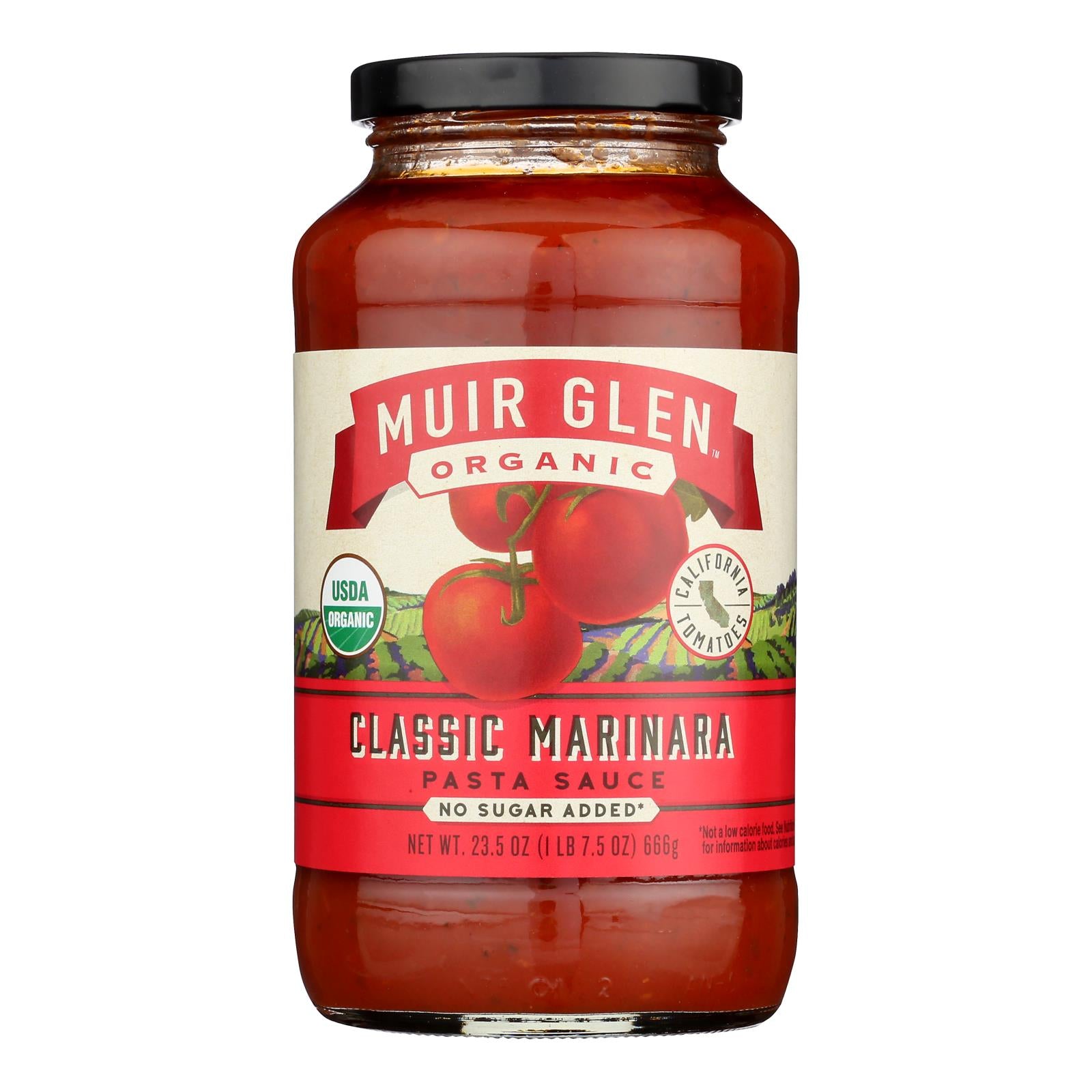 Muir Glen - Pasta Sauce Organic Classic Marinara - Case of 12-23.5 Fluid Ounces