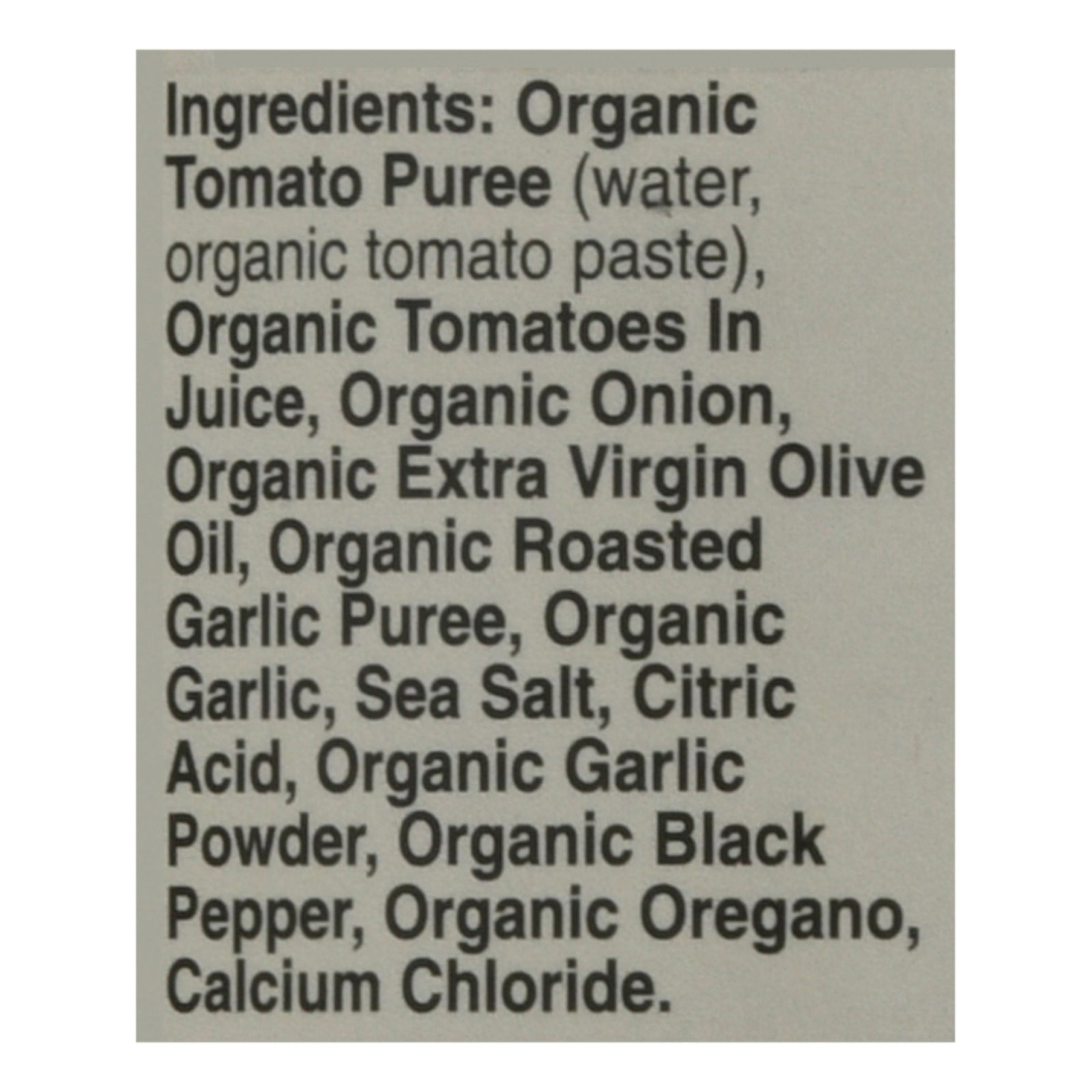 Muir Glen - Pasta Sauce Organic Roasted Garlic - Case of 12-23.5 Fluid Ounces