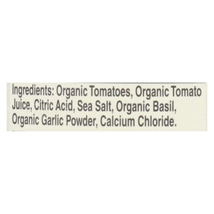 Muir Glen Diced Tomatoes Basil And Garlic - Tomato - Case Of 12 - 14.5 Oz.