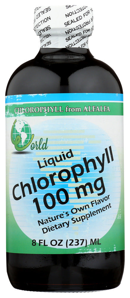 World Organic Chlorophyll 8 oz - Case of 1