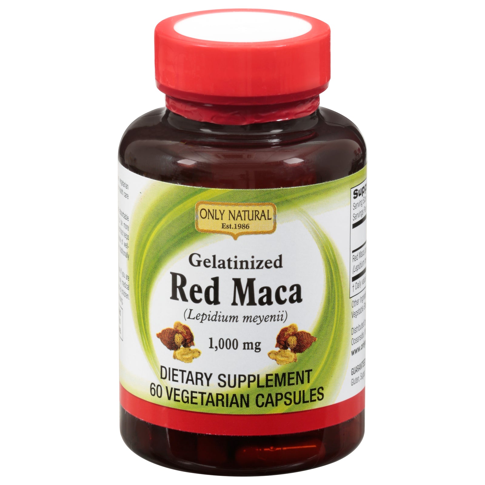 Only Natural - Red Maca Gelatinized - 1 Each - 60 Vcap