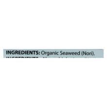 Load image into Gallery viewer, Seasnax Raw Seaweed Snack - Case Of 16 - 1 Oz.
