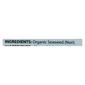 Seasnax Raw Seaweed Snack - Case Of 16 - 1 Oz.