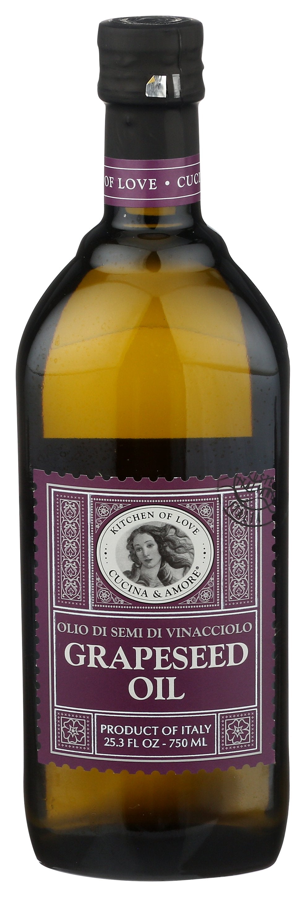 CUCINA & AMORE OIL GRAPESEED ITALIAN - Case of 6