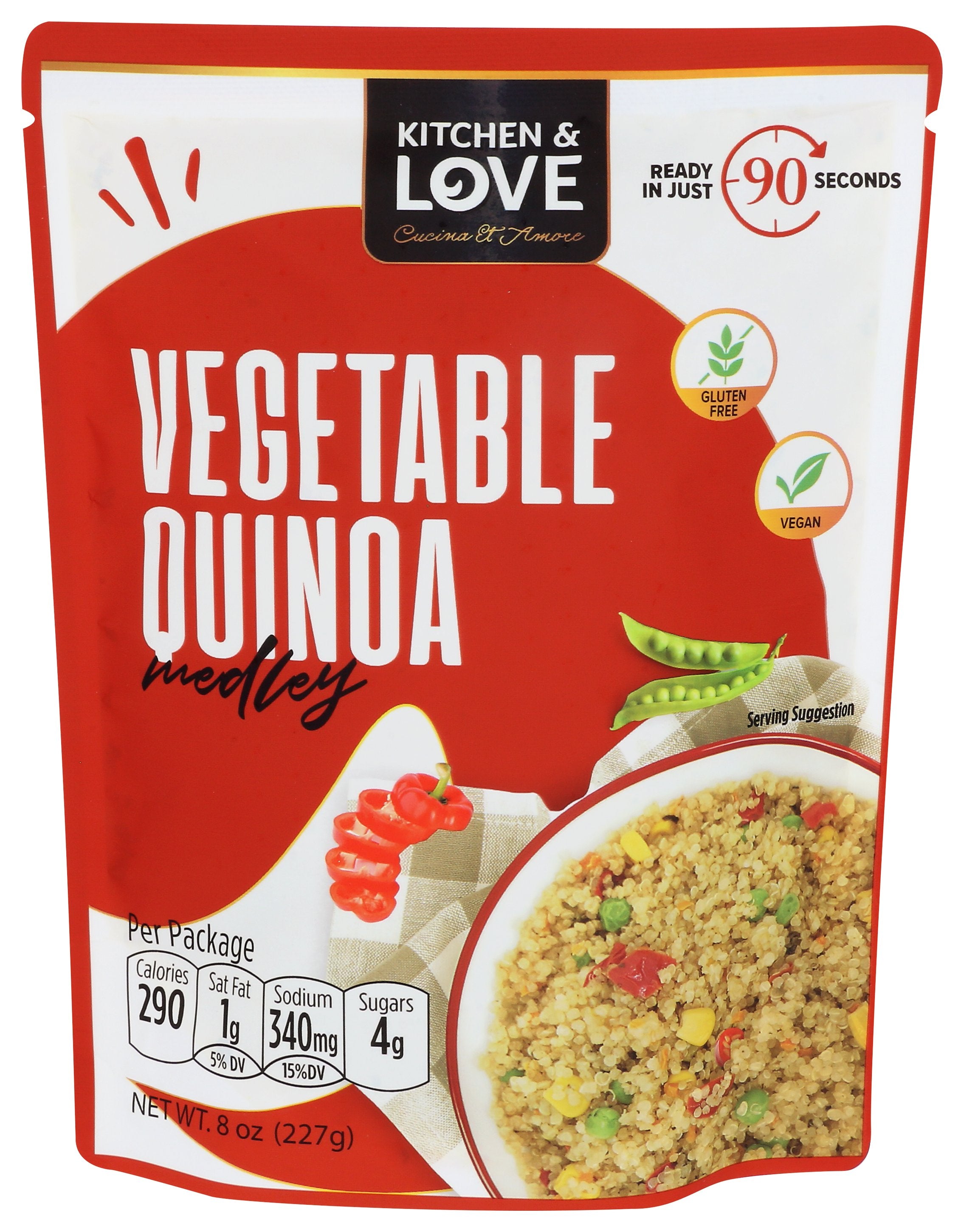 KITCHEN AND LOVE QUINOA RTH GOLDEN VEGTBLE - Case of 6