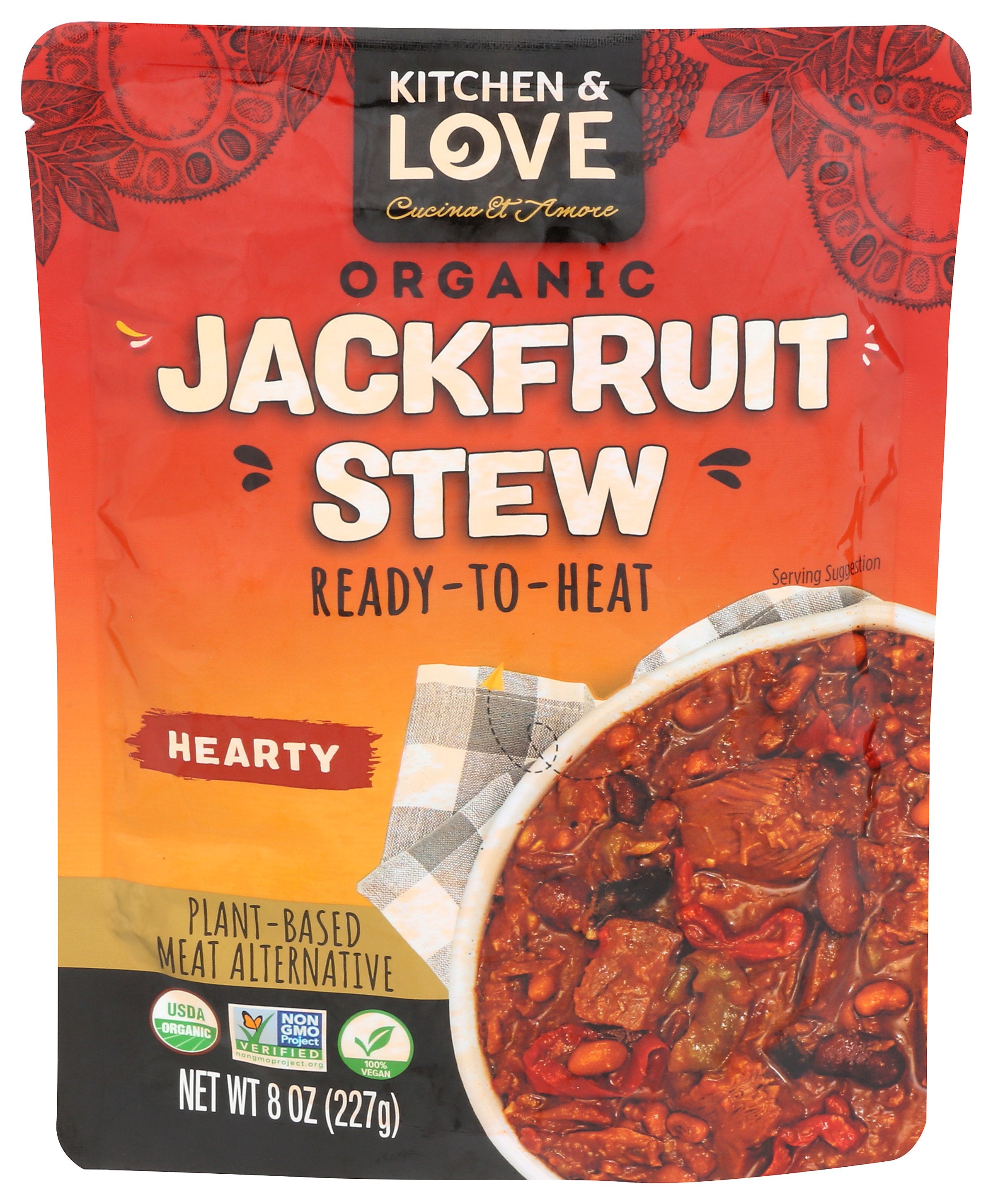 KITCHEN AND LOVE MEAL JACKFRUIT STEW ORG - Case of 6