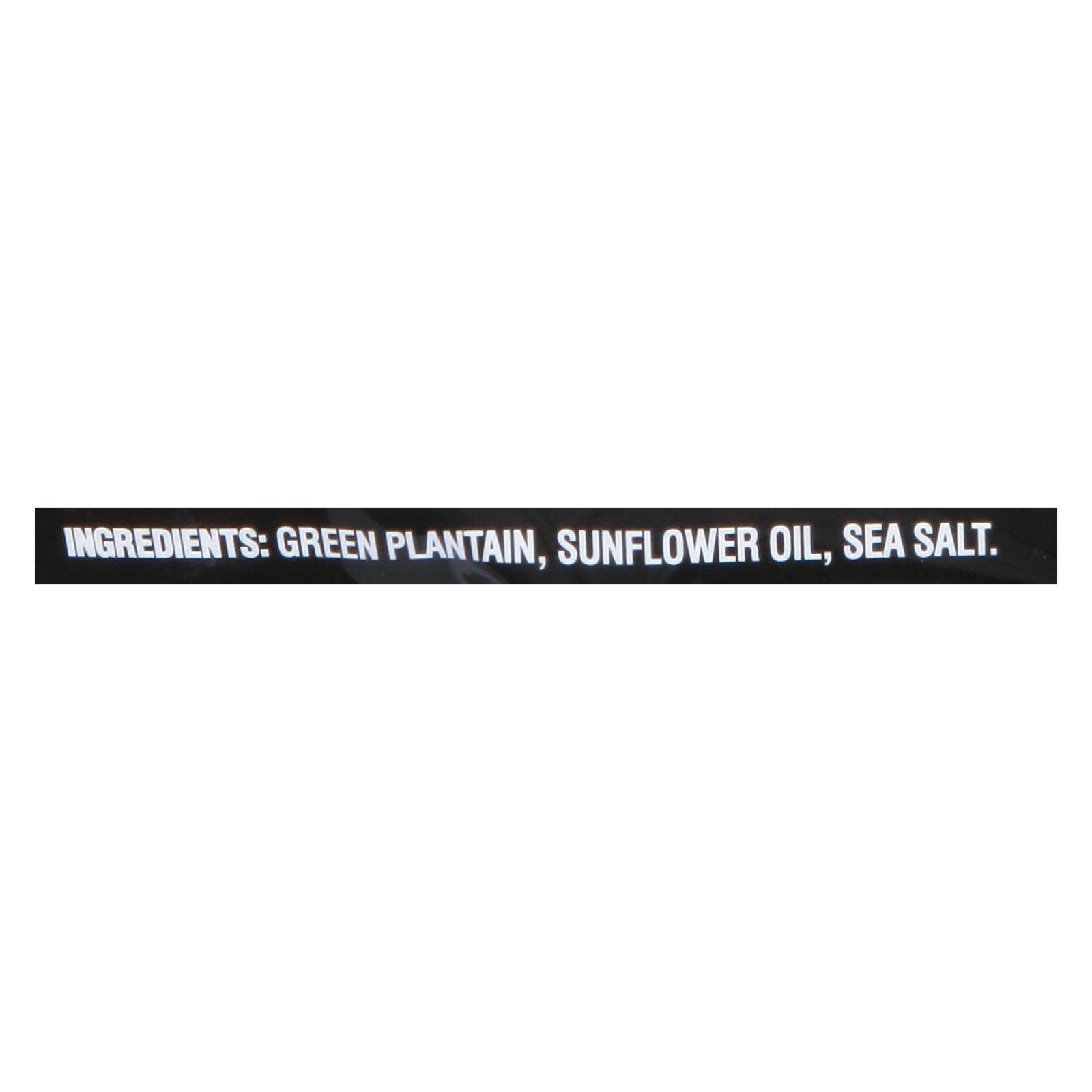 Terra Chips - Chip Plantains Seasalt - CS of 12-5 OZ