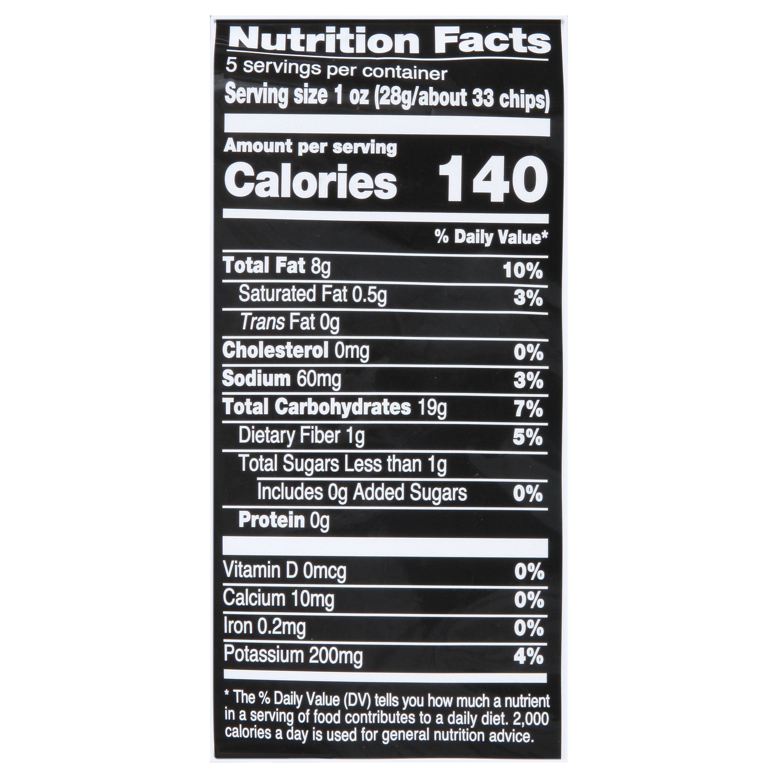 Terra Chips - Chip Plantains Seasalt - CS of 12-5 OZ