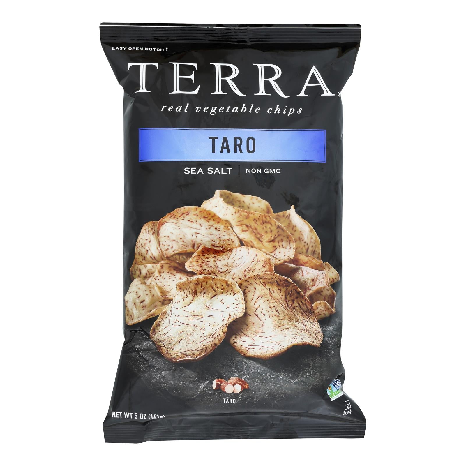 Terra Chips - Chip Vegetable Taro - Case of 12 - 5 ounces