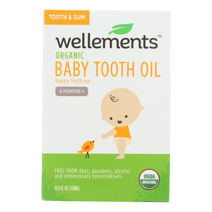 Wellements - Oil Tooth Baby - 1 Each - .5 Fz