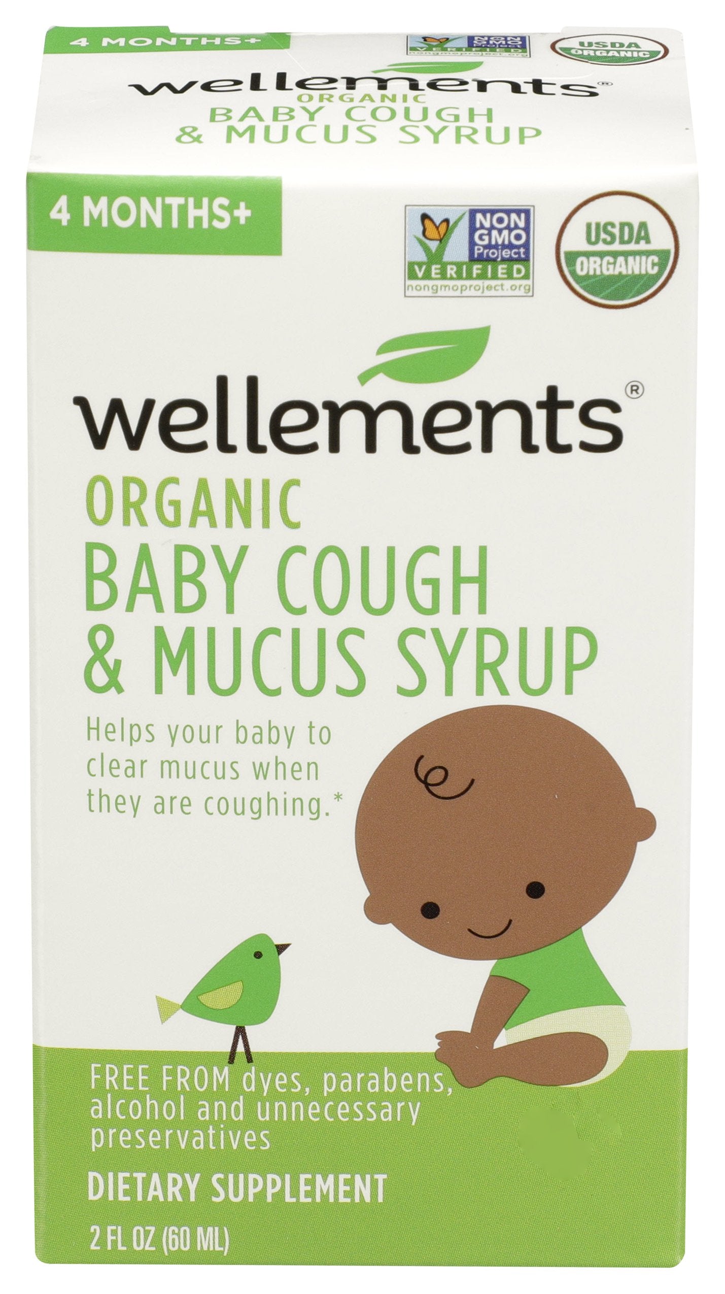 WELLEMENTS COUGH MUCUS BABY ORG - Case of 3