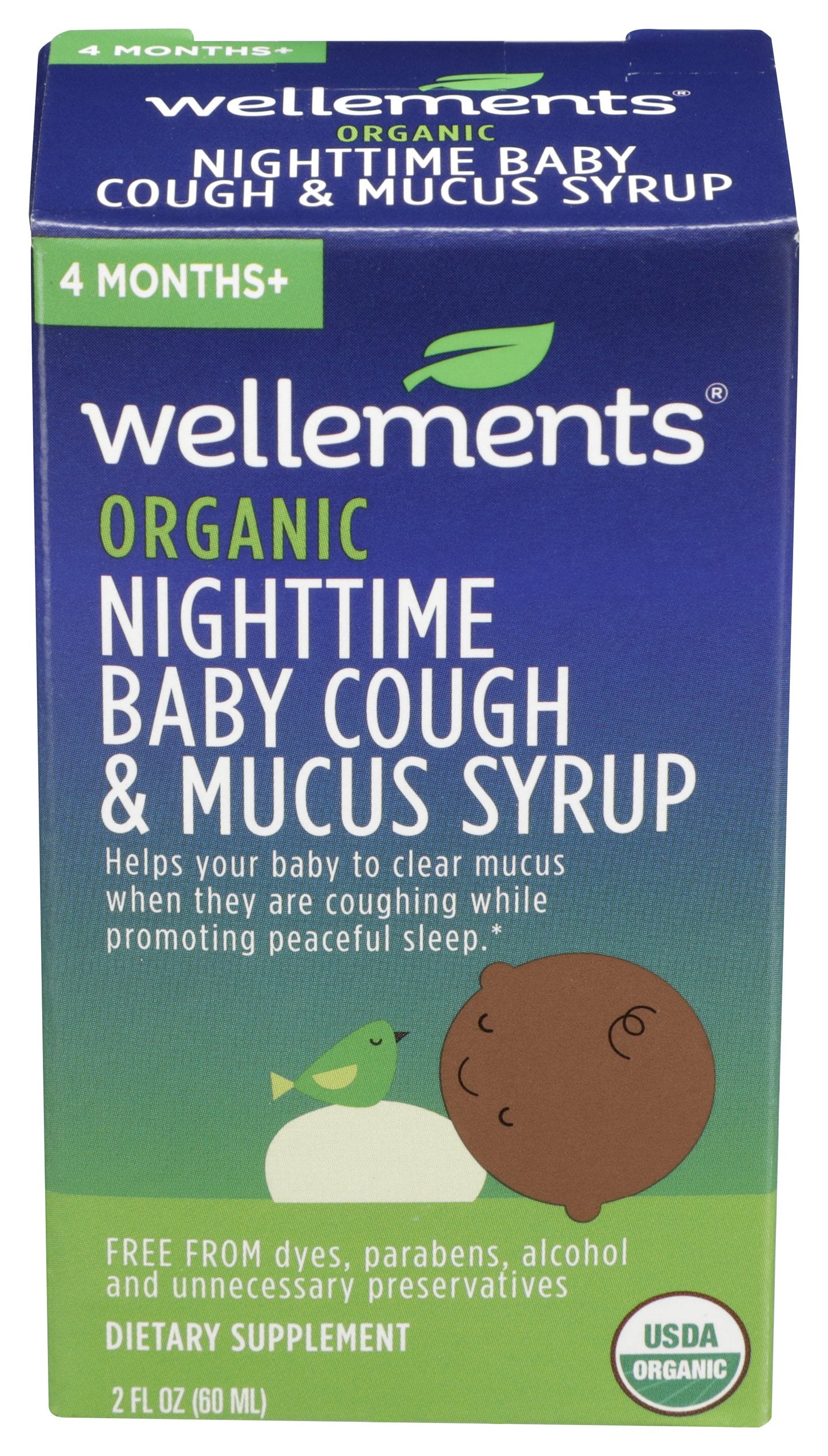 WELLEMENTS COUGH MUCUS BABY NGHTTM - Case of 3