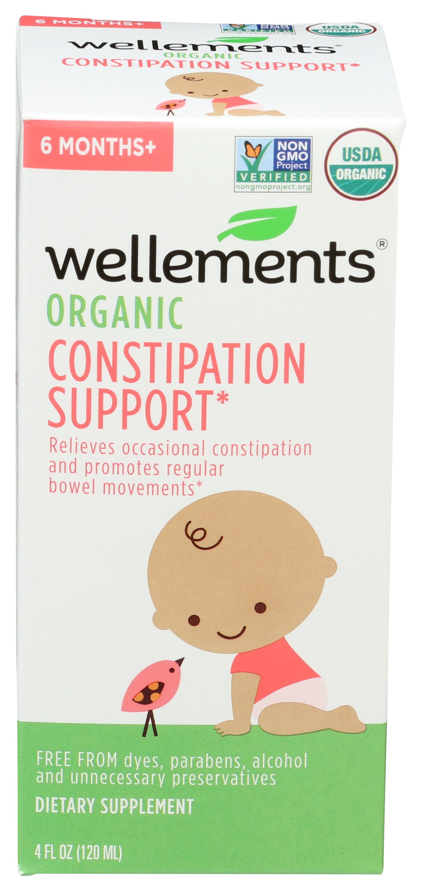 WELLEMENTS KIDS CONSTIPATION ORG - Case of 3
