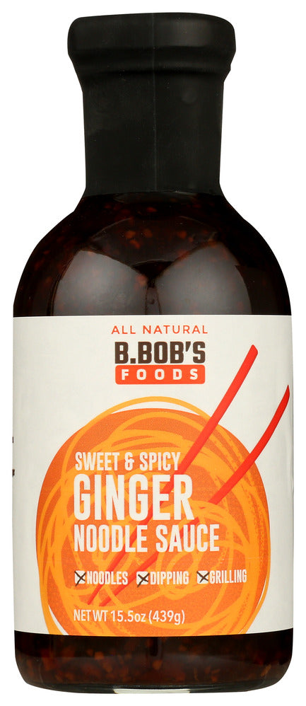 Bronco Bobs Sauce Ginger Noodle - Case of 6 - 15.5 oz