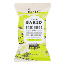 Load image into Gallery viewer, Epic Chili Lime Oven Baked Pork Rinds  - Case Of 12 - 2.5 Oz