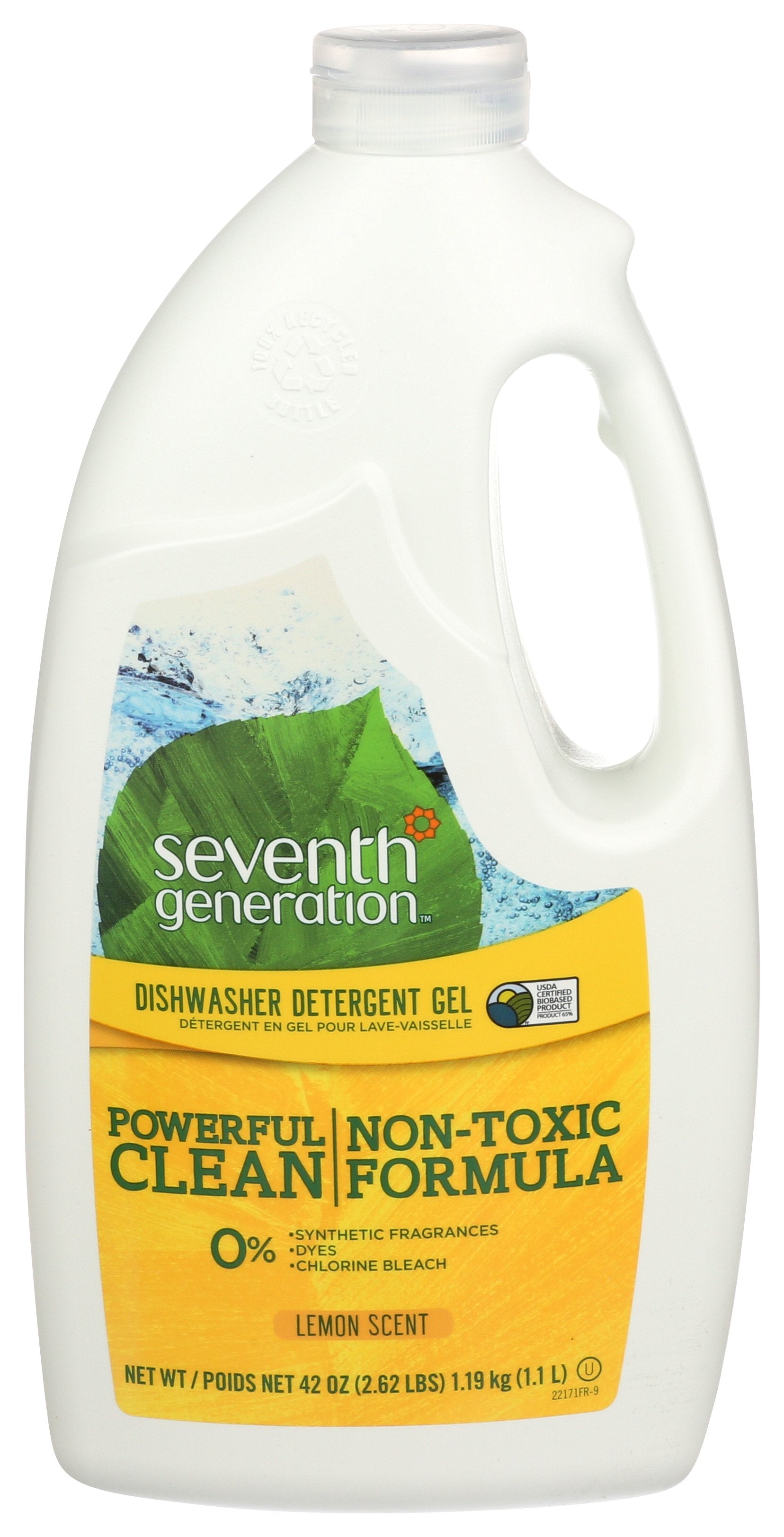 SEVENTH GENERATION DISH GEL AUTO LEMON