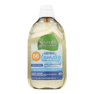 Seventh Generation - Ez Dose Laundry Fr Cleara - Case Of 6-23.1 Fz