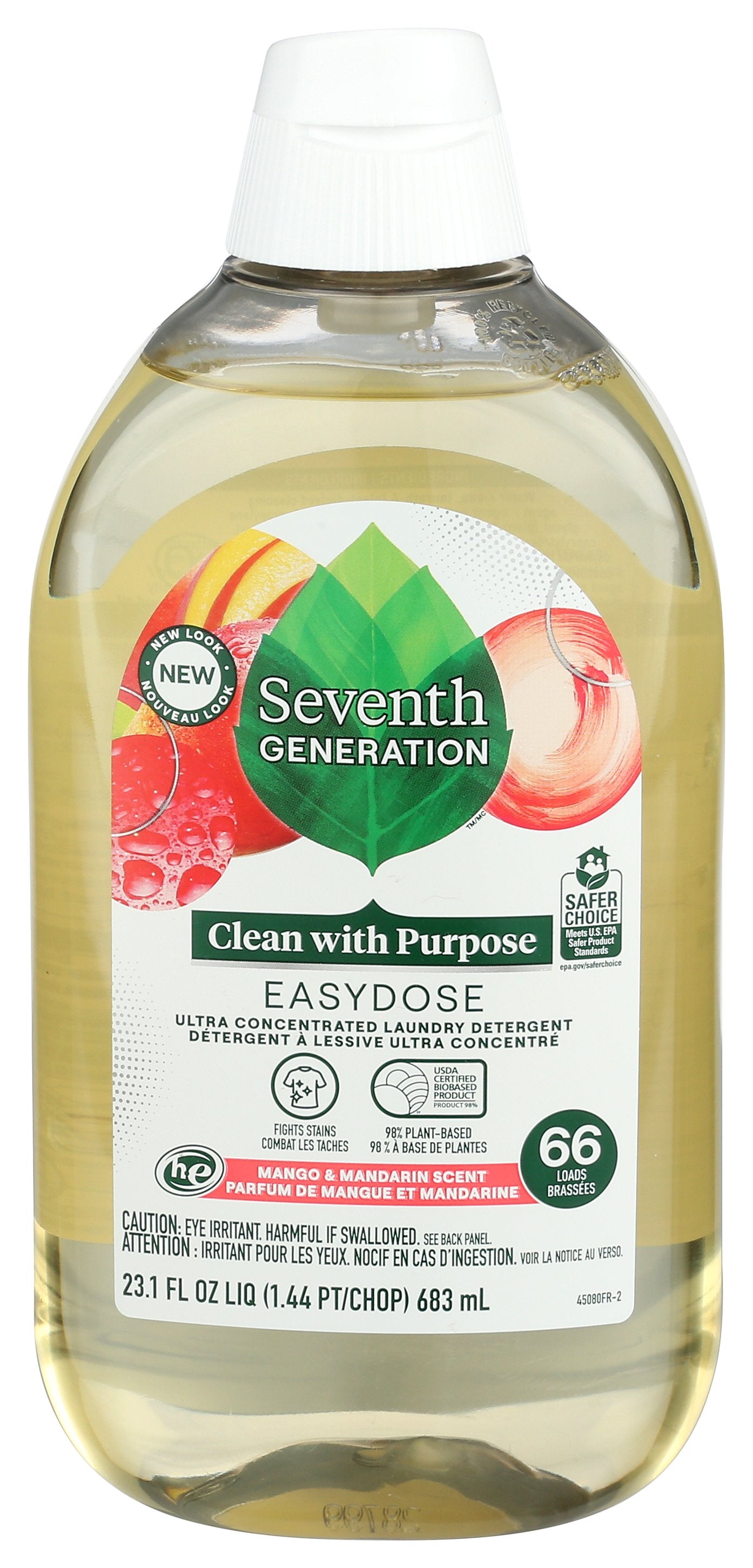 SEVENTH GENERATION DETERGENT LIQ LNDRY MGMDN - Case of 6