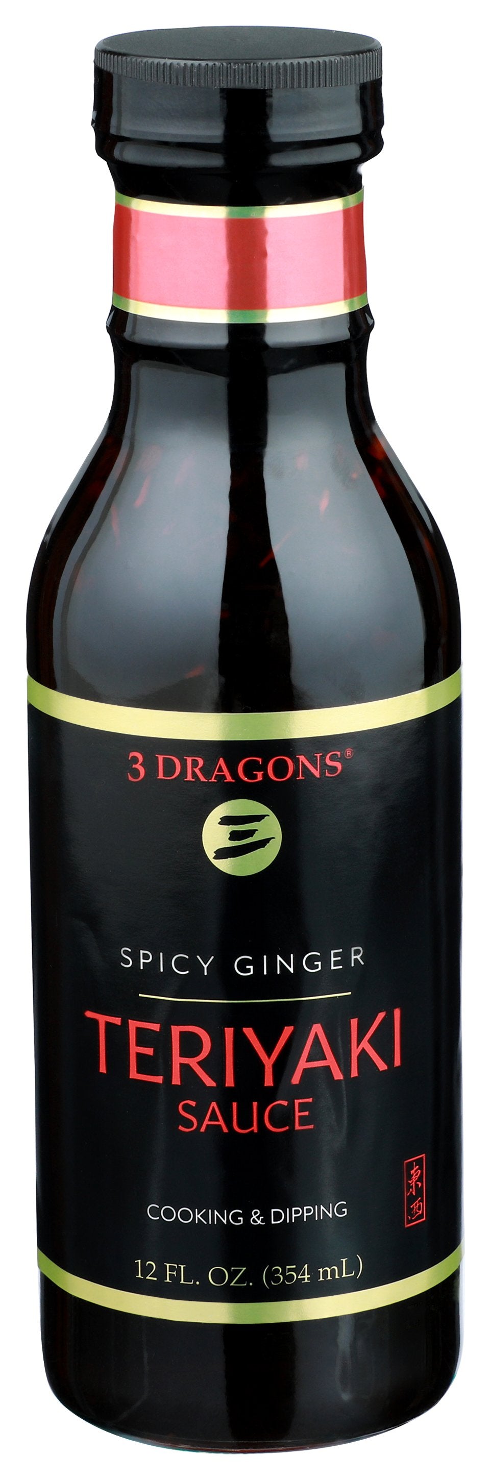 3 DRAGONS SAUCE TERIYAKI GNGR SPCY - Case of 6