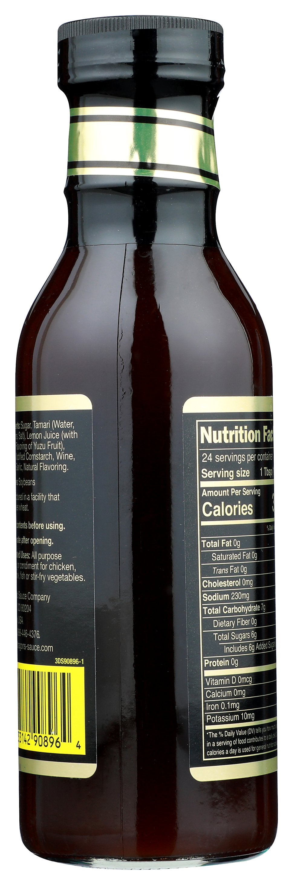 3 DRAGONS SAUCE CITRUS TERIYAKI - Case of 6
