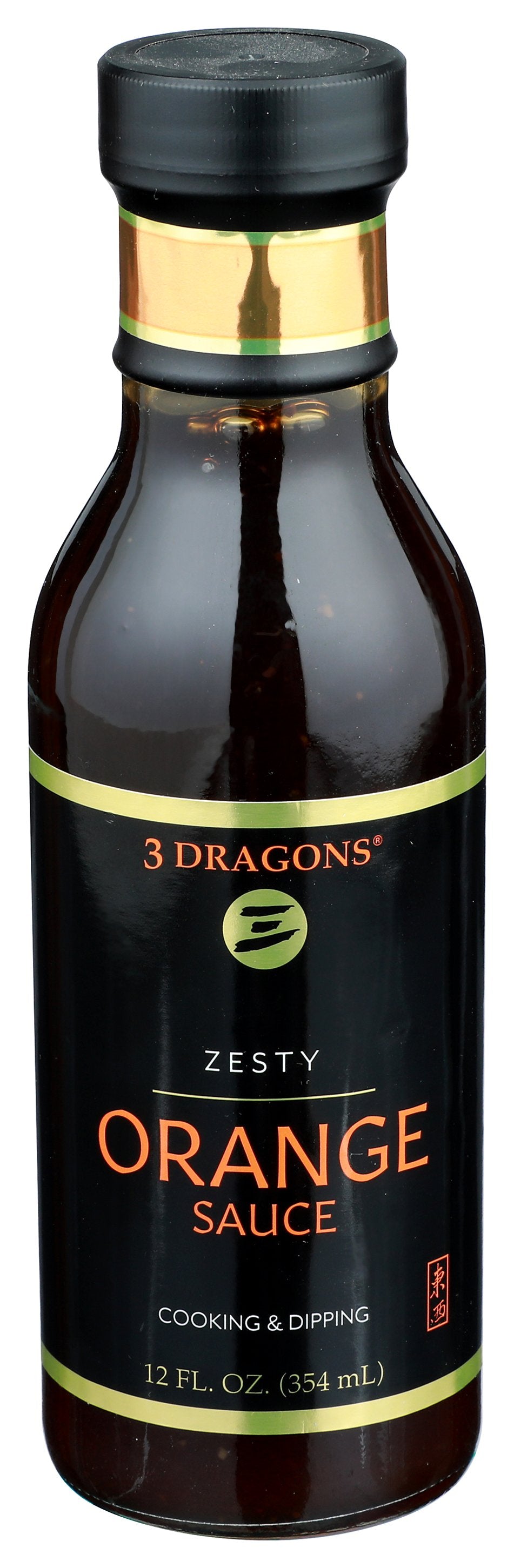 3 DRAGONS SAUCE ZESTY ORANGE - Case of 6