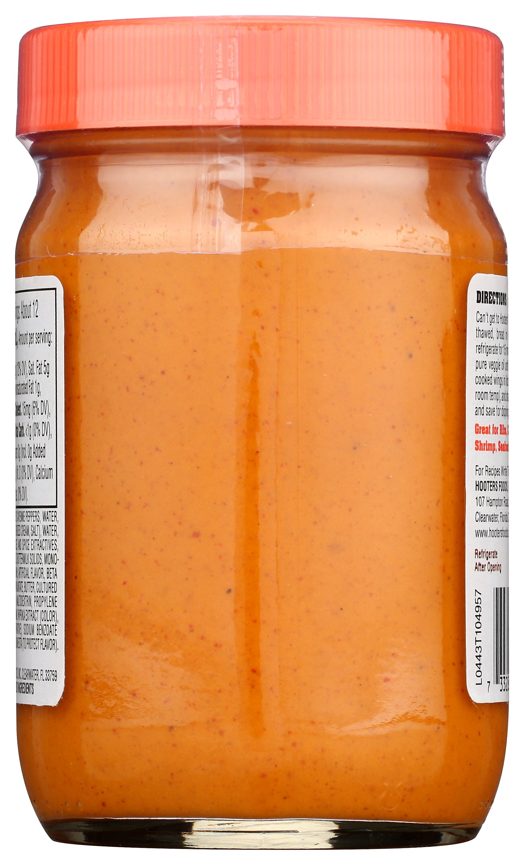 HOOTERS SAUCE WING HOT - Case of 6