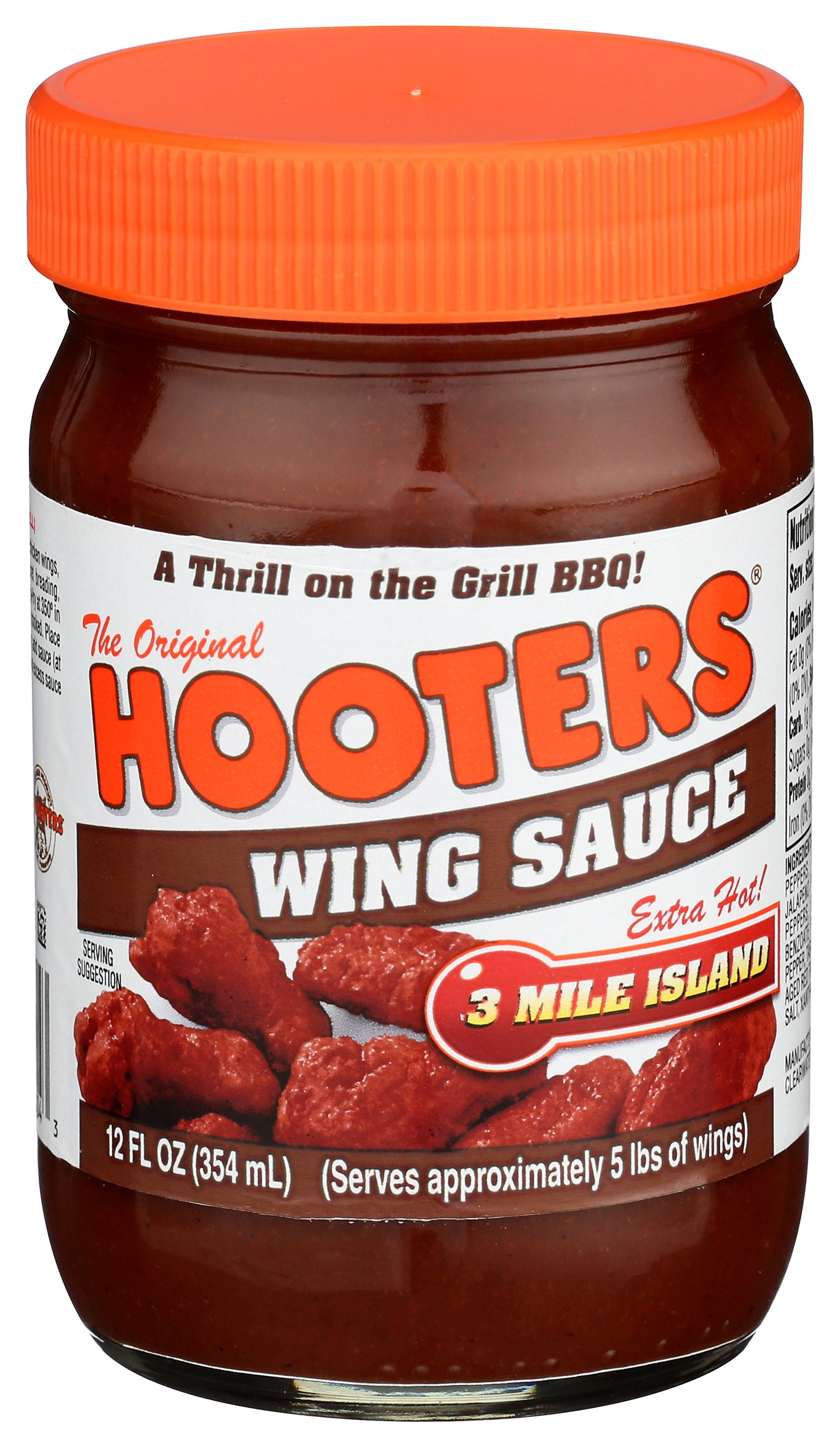 HOOTERS SAUCE WING 3 MILE ISL - Case of 6