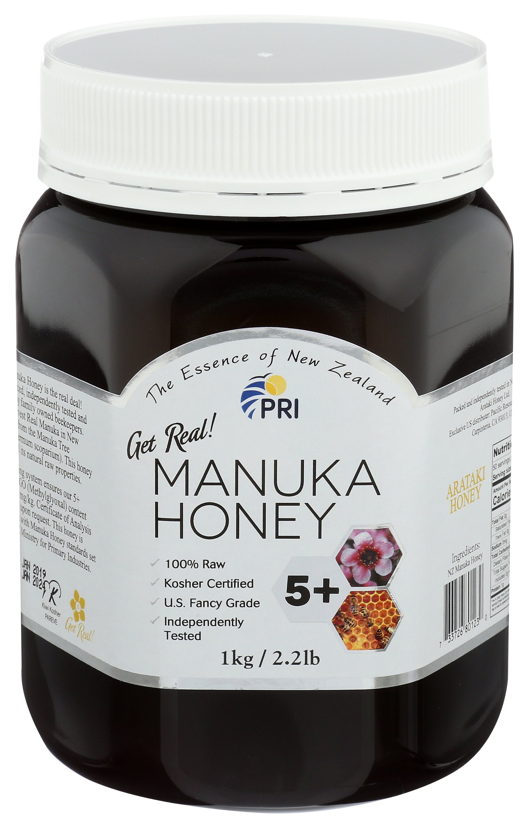 PRI MANUKA HNY BIO ACTV 5+ - Case of 6