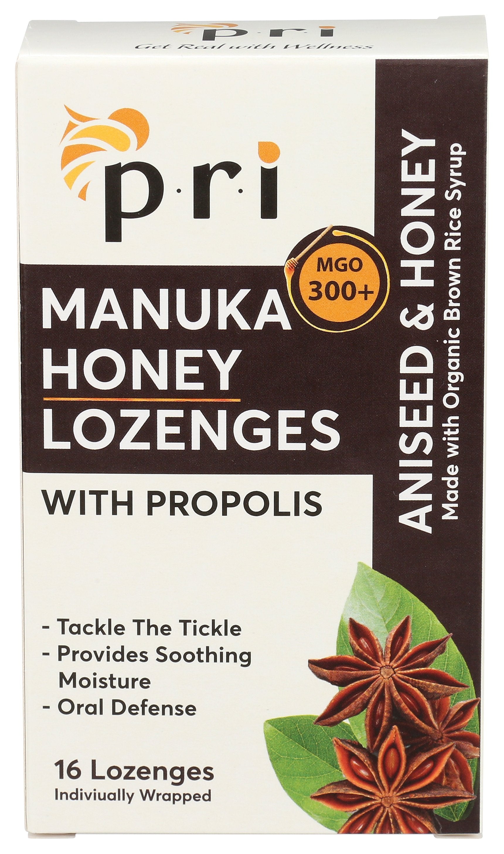 PRI LOZENGE PROPOLIS ANISEED - Case of 3