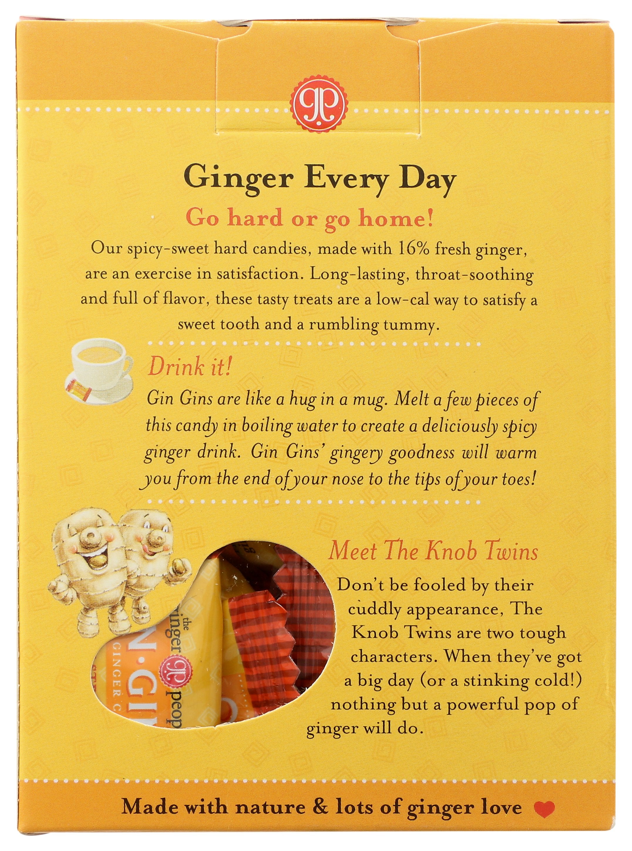 GINGER PEOPLE GNGR HARD CANDY BOX - Case of 12