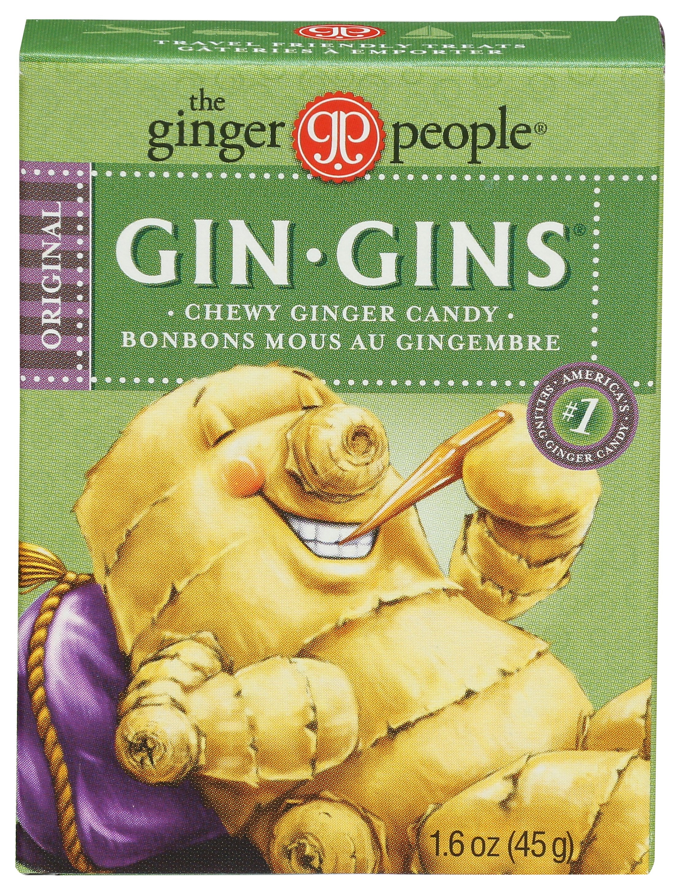 GINGER PEOPLE GINGER CHEWY ORGIN TRVL - Case of 12