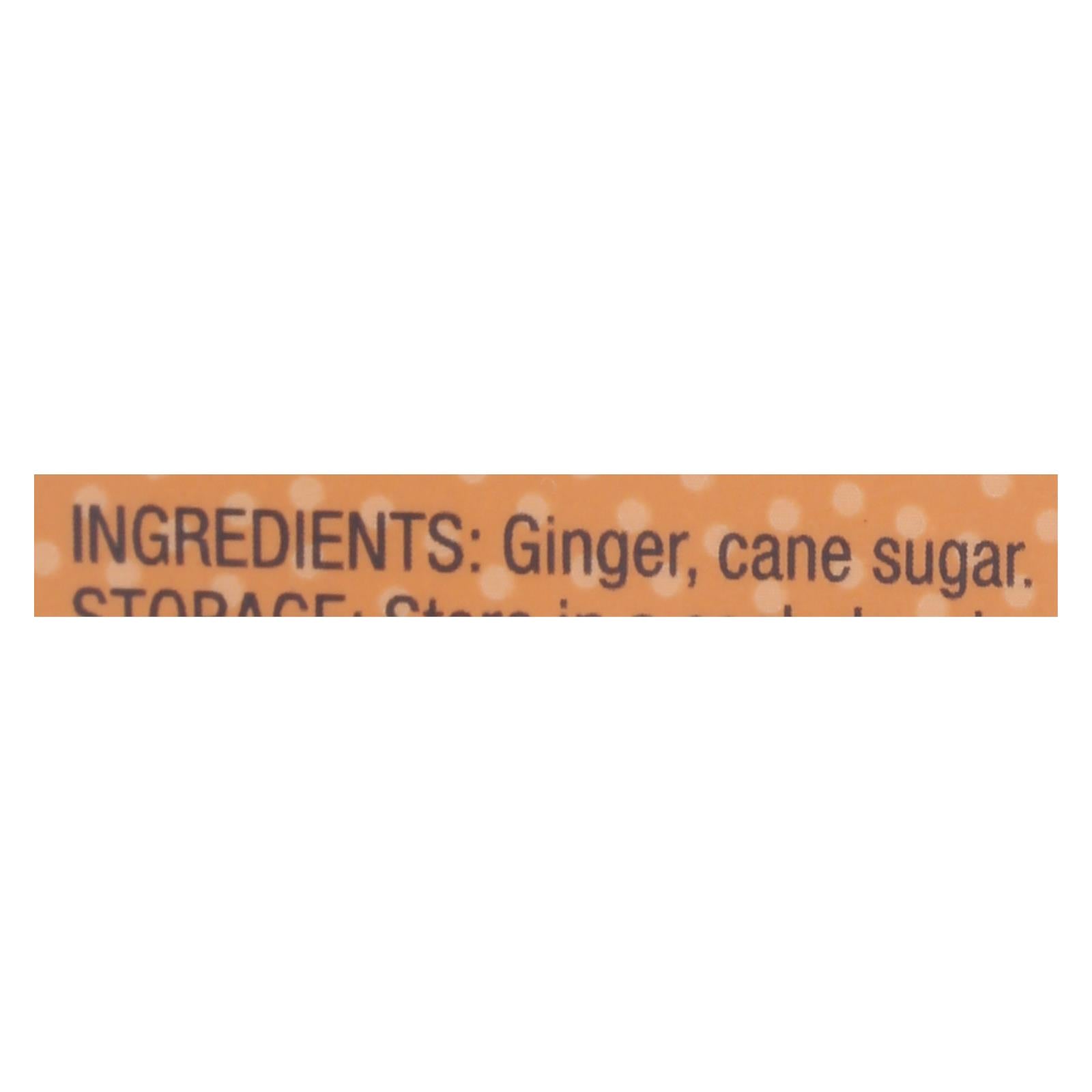 Ginger People - Crystallized Ginger - Case Of 12 - 3.5 Oz.