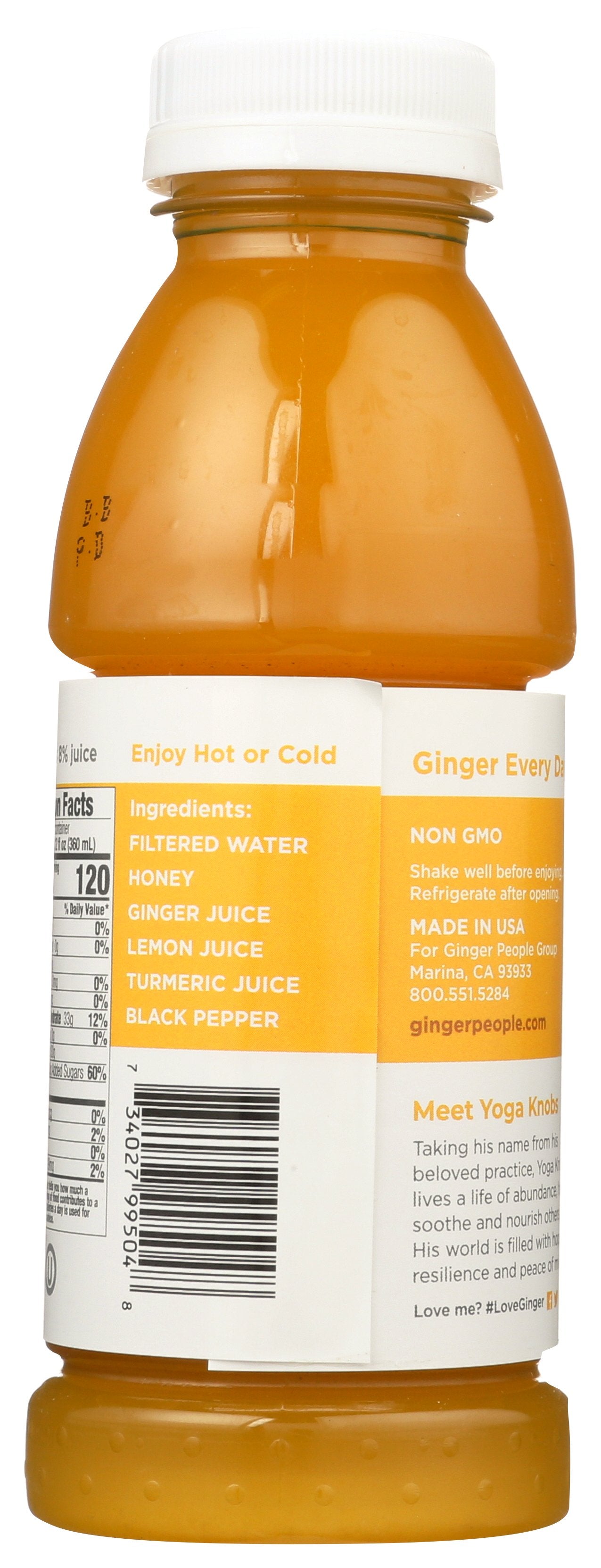 GINGER PEOPLE BEV GNGR TURMERIC SOOTHER - Case of 24