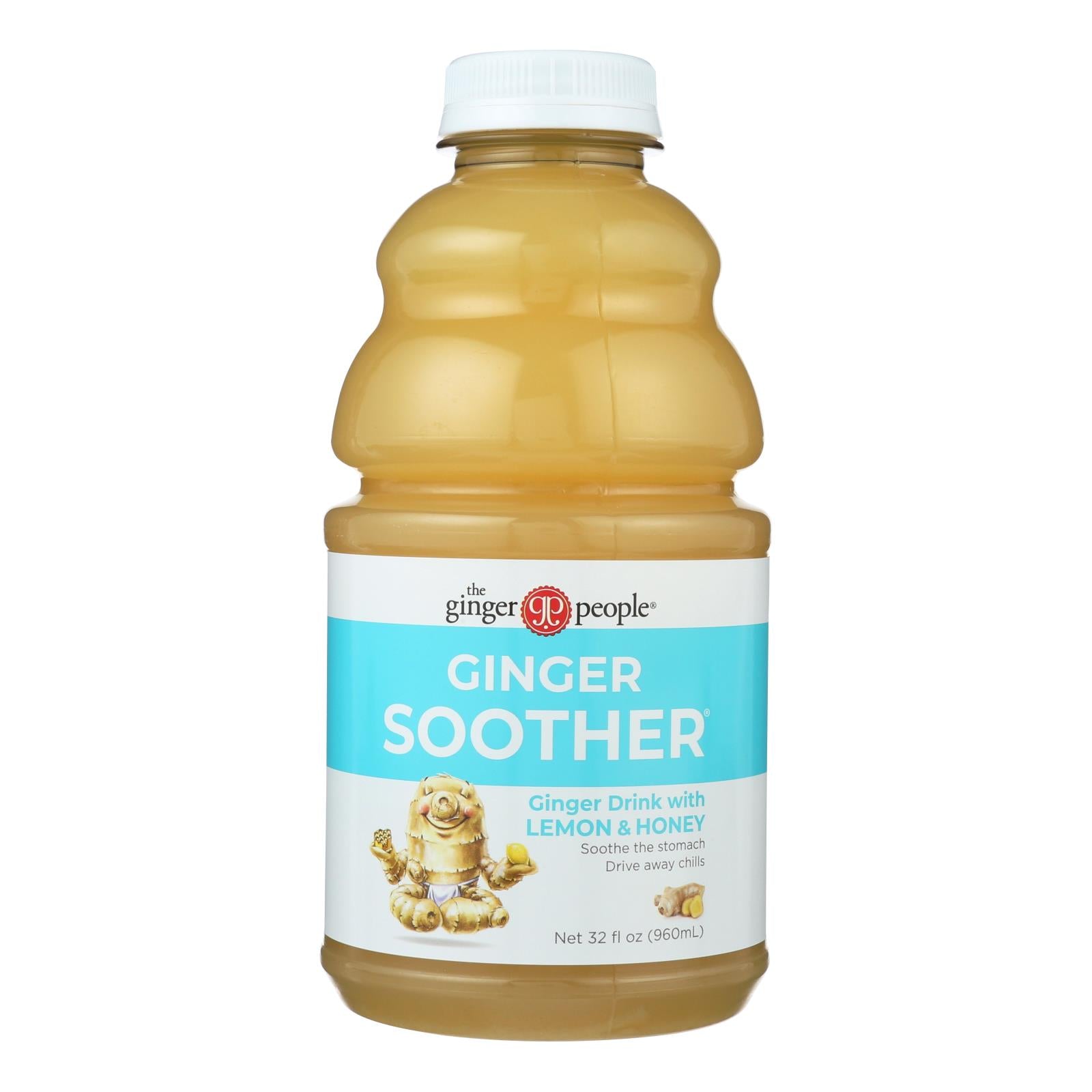 The Ginger People Ginger Soother - Case Of 12 - 32 Fl Oz.