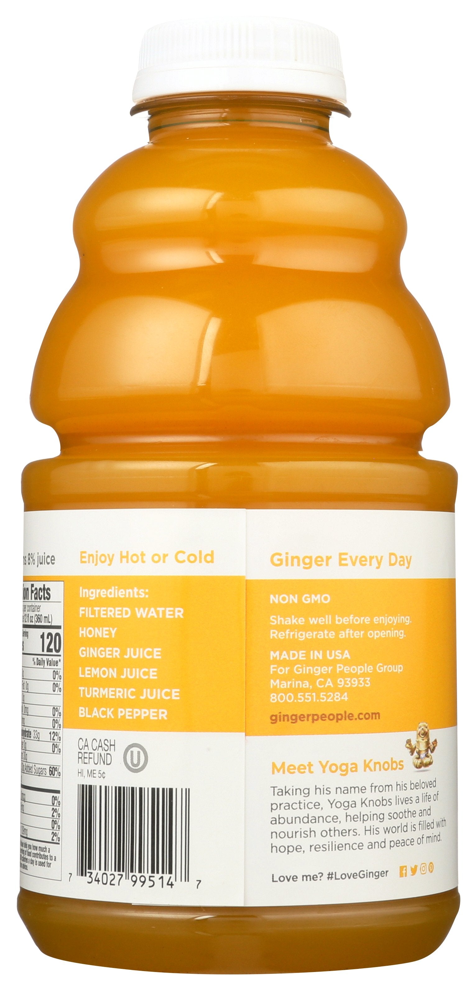 GINGER PEOPLE BEV GNGR TURMERIC SOOTHER - Case of 12