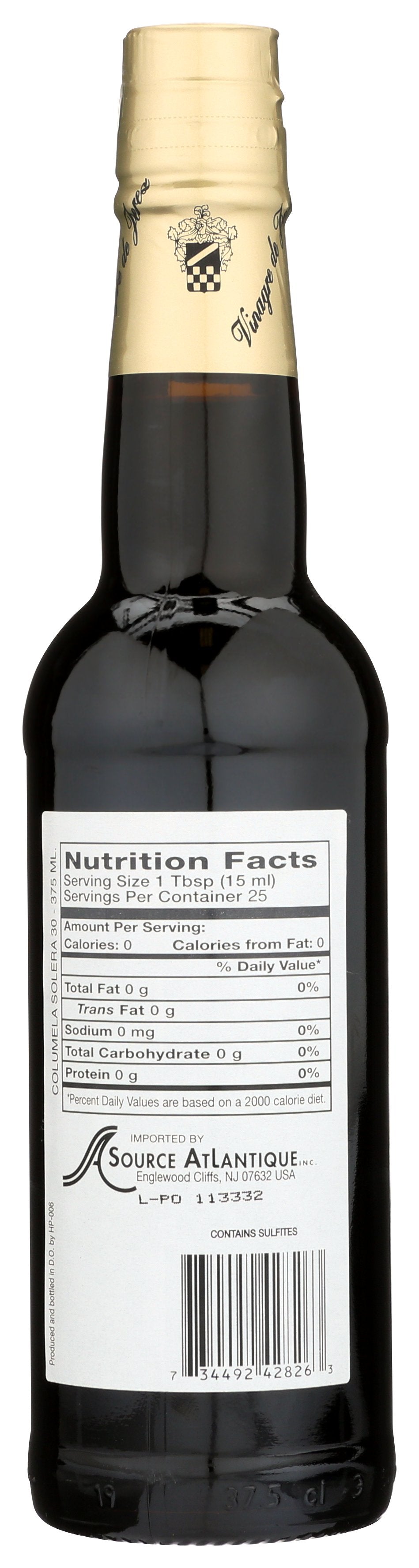 COLUMELA VINEGAR SHERRY 30YR - Case of 6