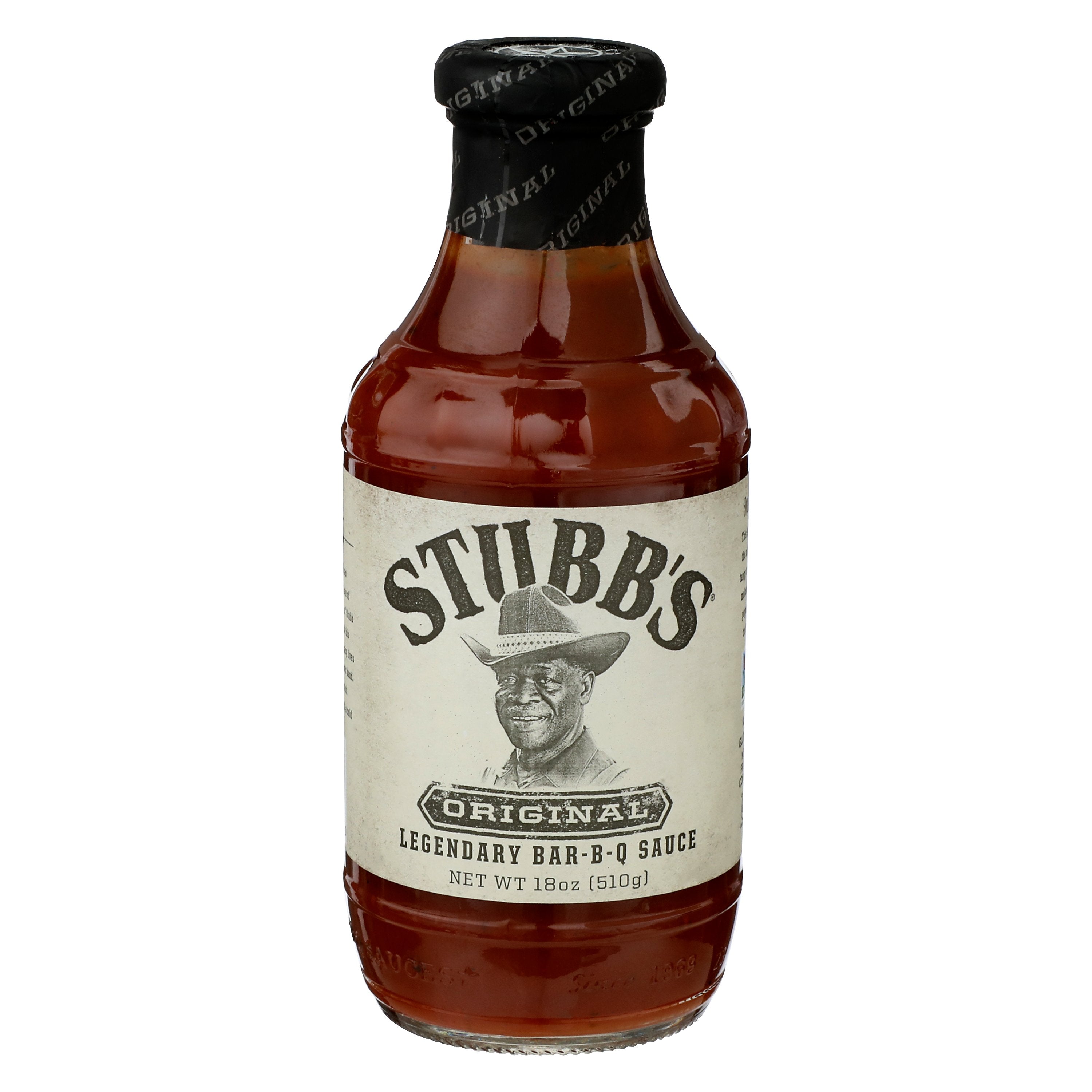 STUBBS SAUCE BBQ ORGNL - Case of 6 [BAR-B-Q SAUCE - 18 OZ]