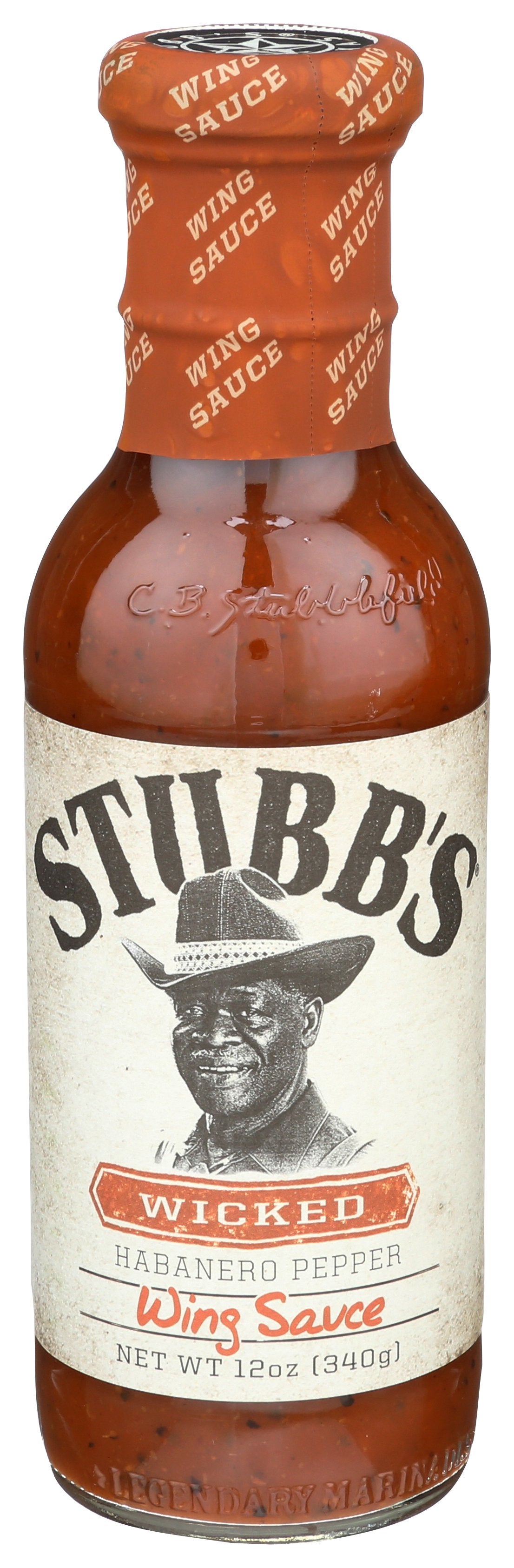 STUBBS SAUCE WING ORIGINAL - Case of 6
