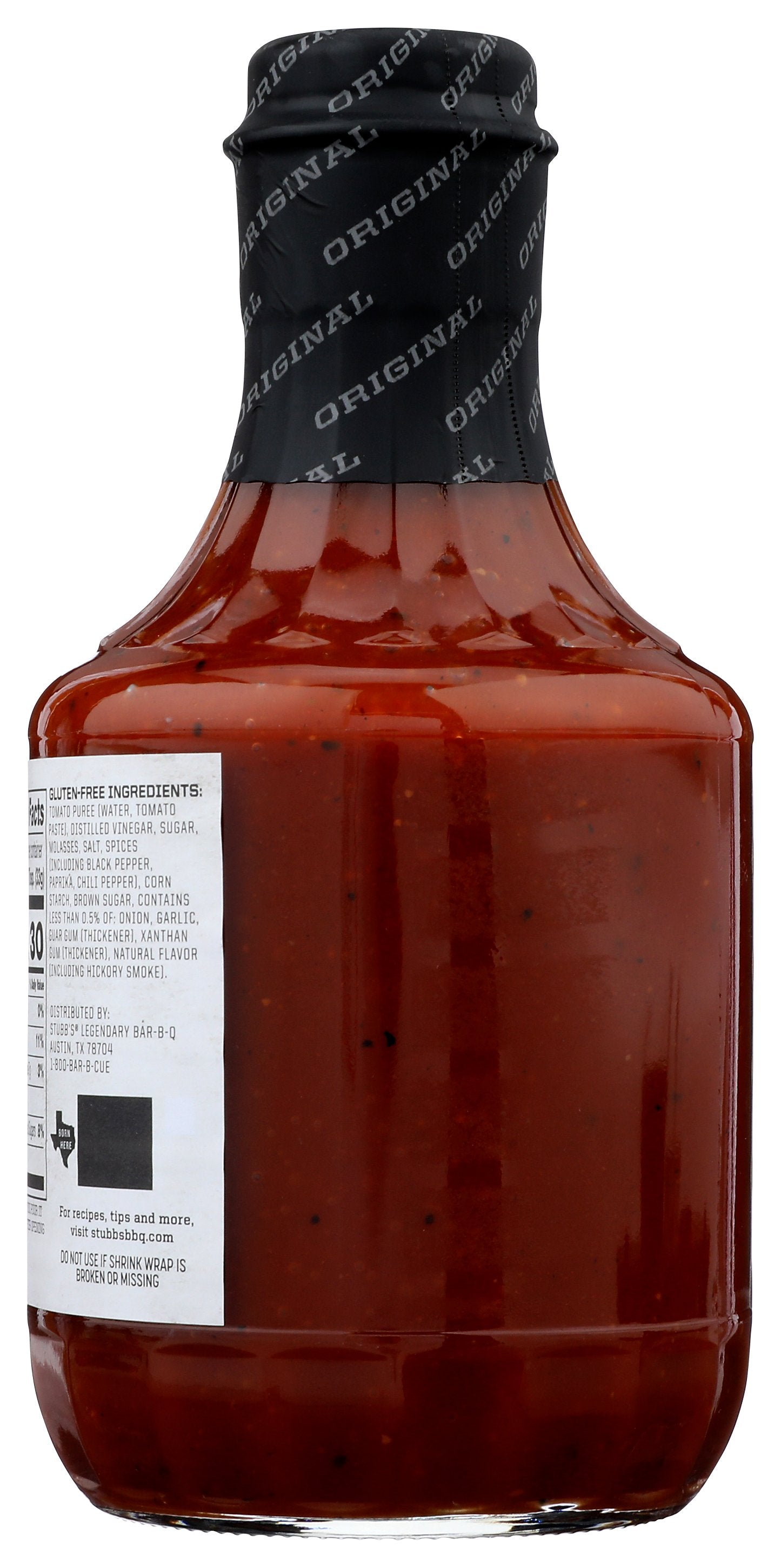 STUBBS SAUCE BBQ ORGNL - Case of 6 [STUBB'S - LEGENDARY BAR-B-Q SAUCE - ORIGINAL - 36 OUNCE - 36 OZ]
