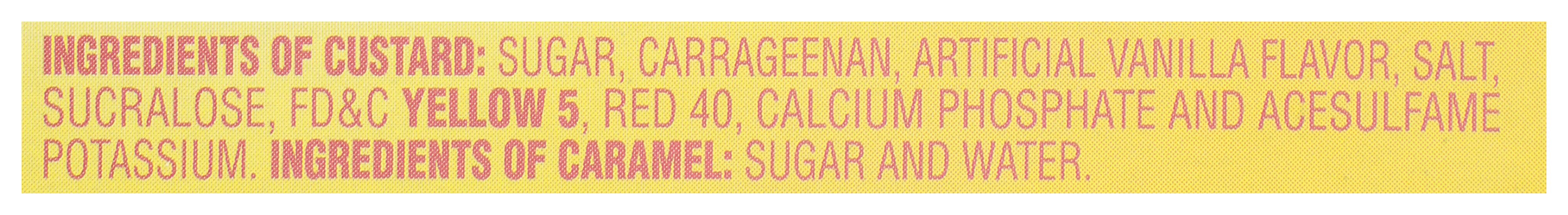 DGARI FLAN CUSTARD CARAMEL - Case of 24
