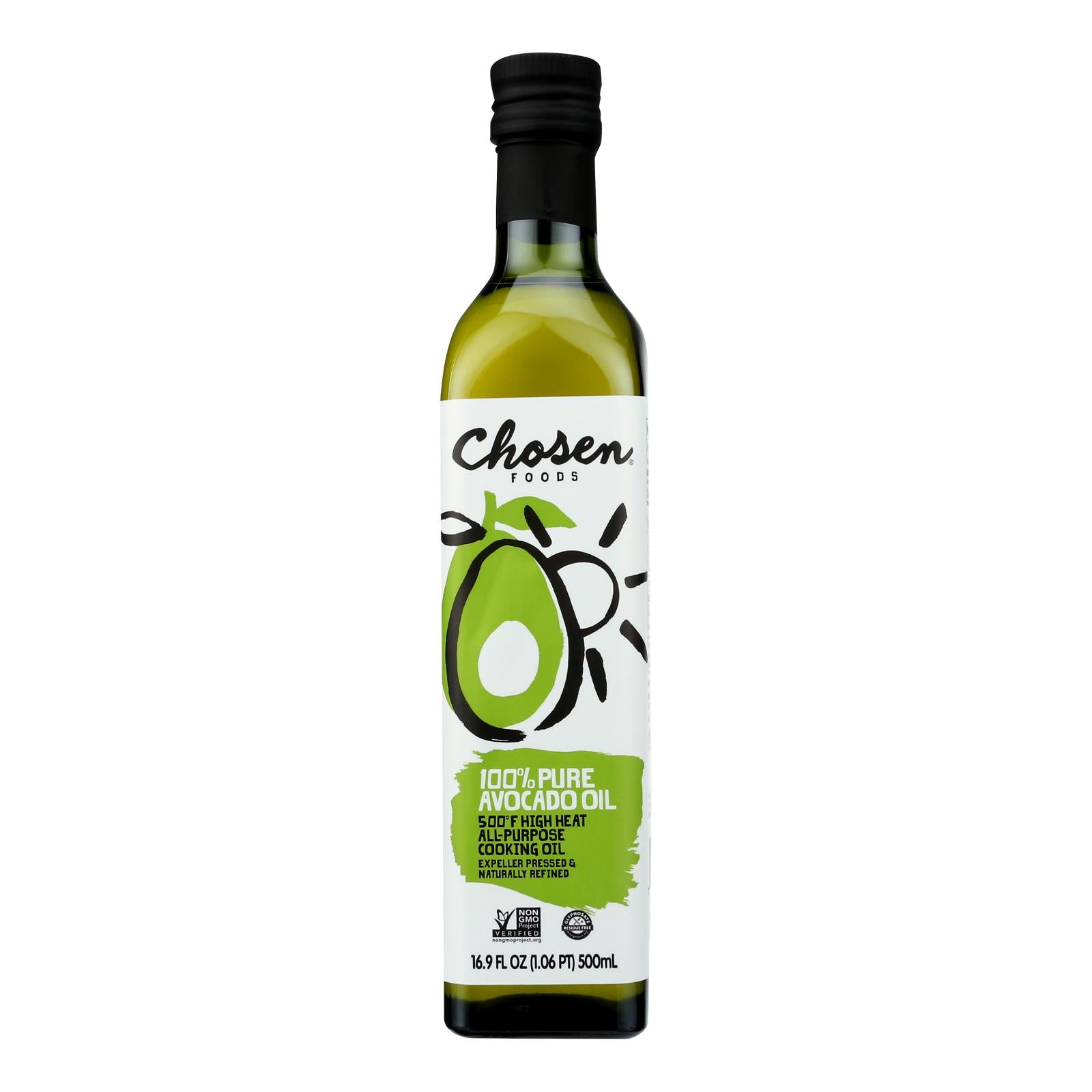 Chosen Foods Avocado Oil - Case Of 6 - 16.9 Fl Oz.