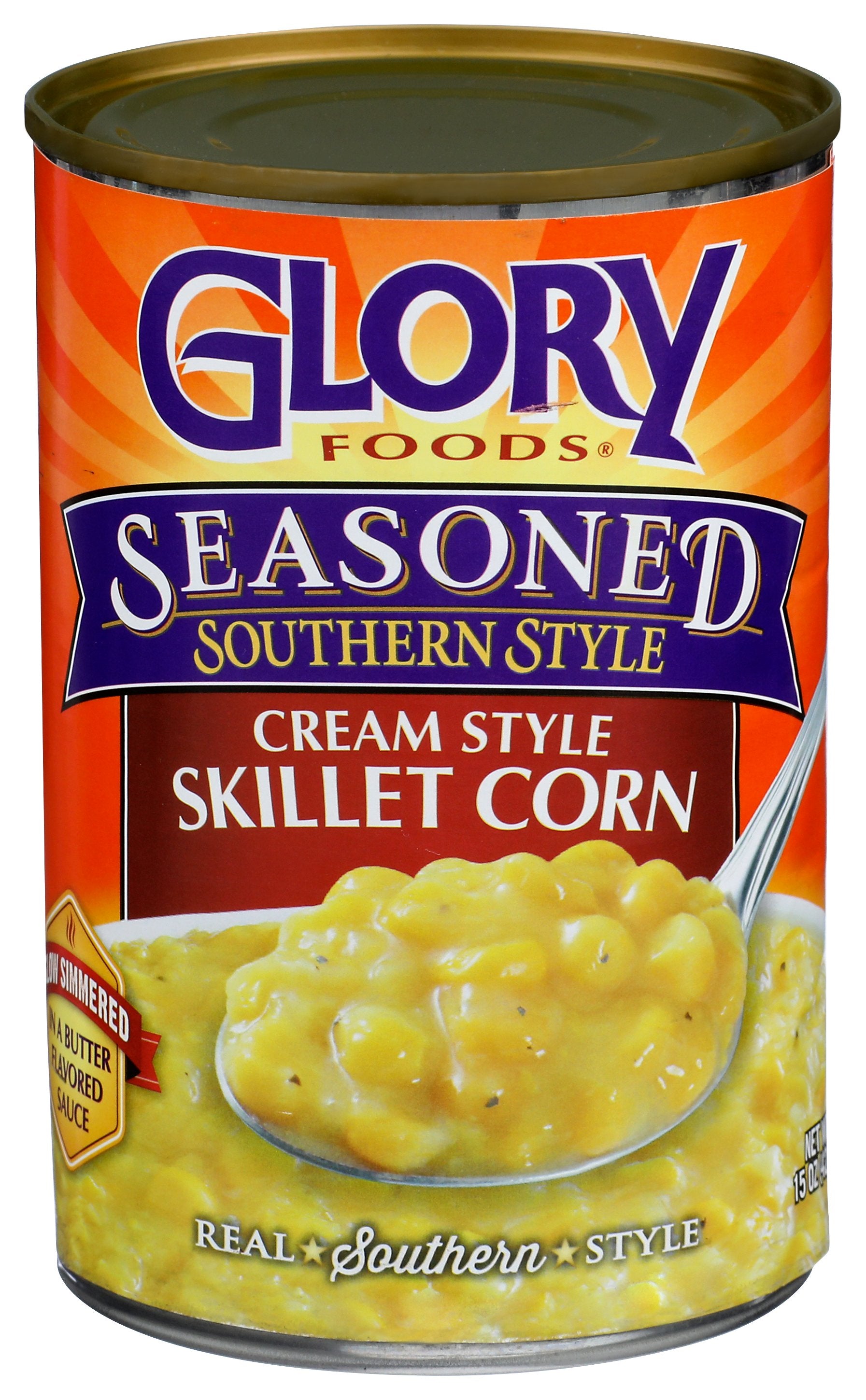GLORY FOODS CORN SKILLET SEASONED - Case of 12